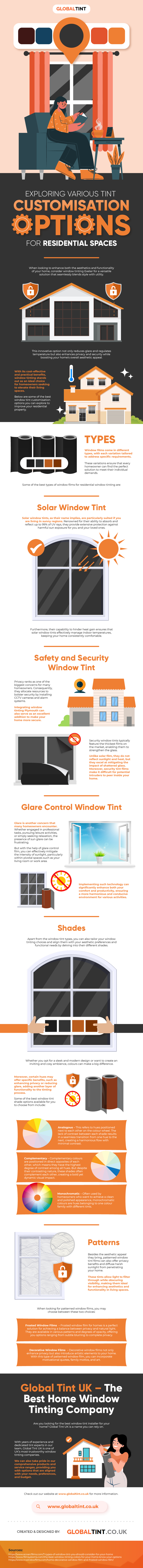 Tint Customisation Options for Residential Spaces