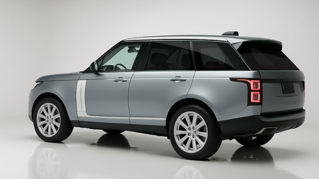 An SUV with Luna window tint (20%)