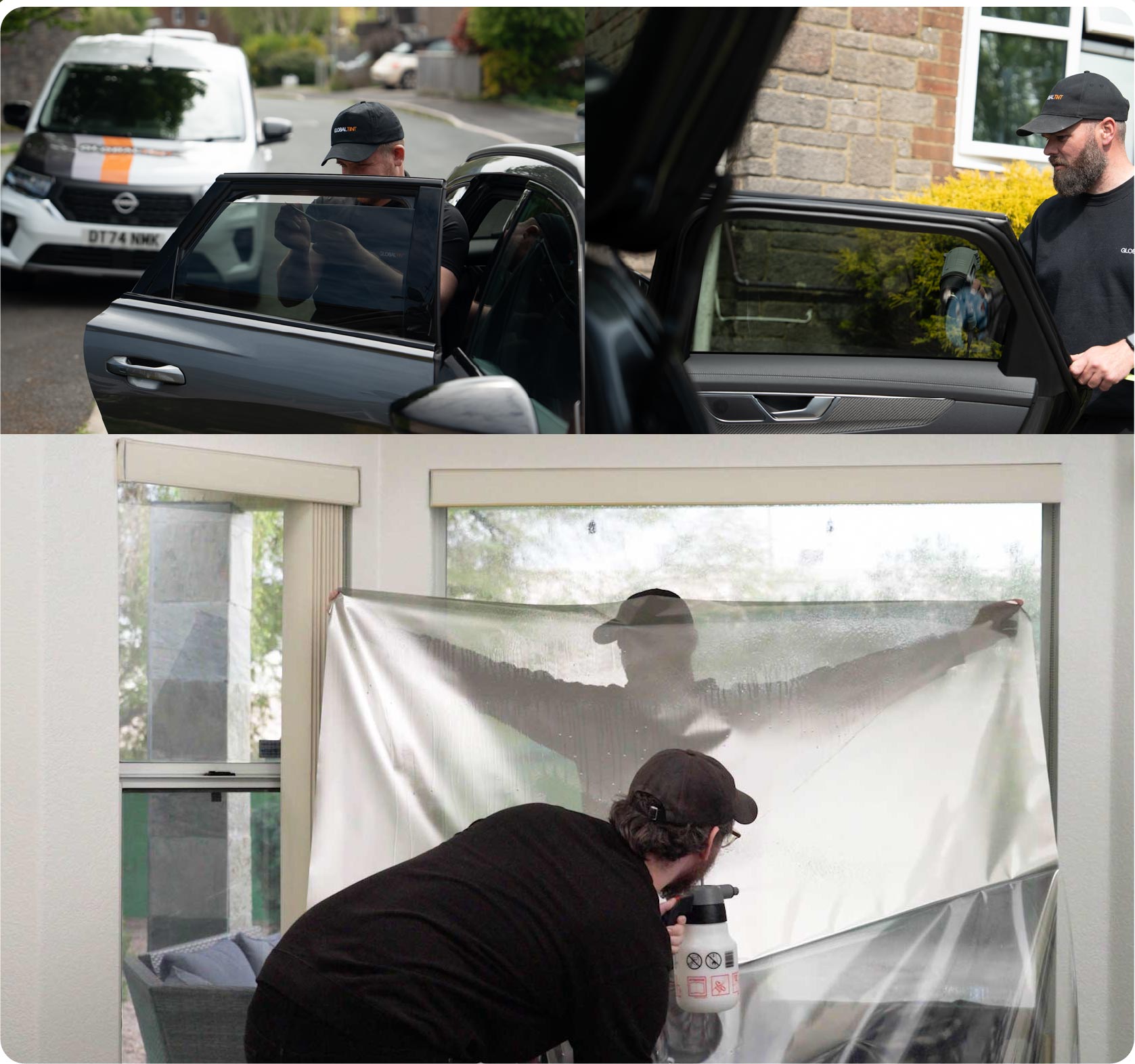 Global Tint fitting window film