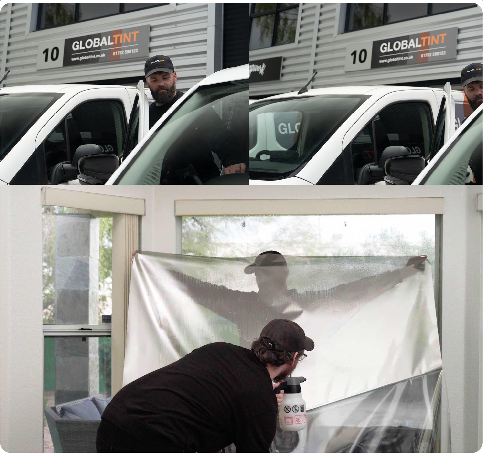 Global Tint fitting window film