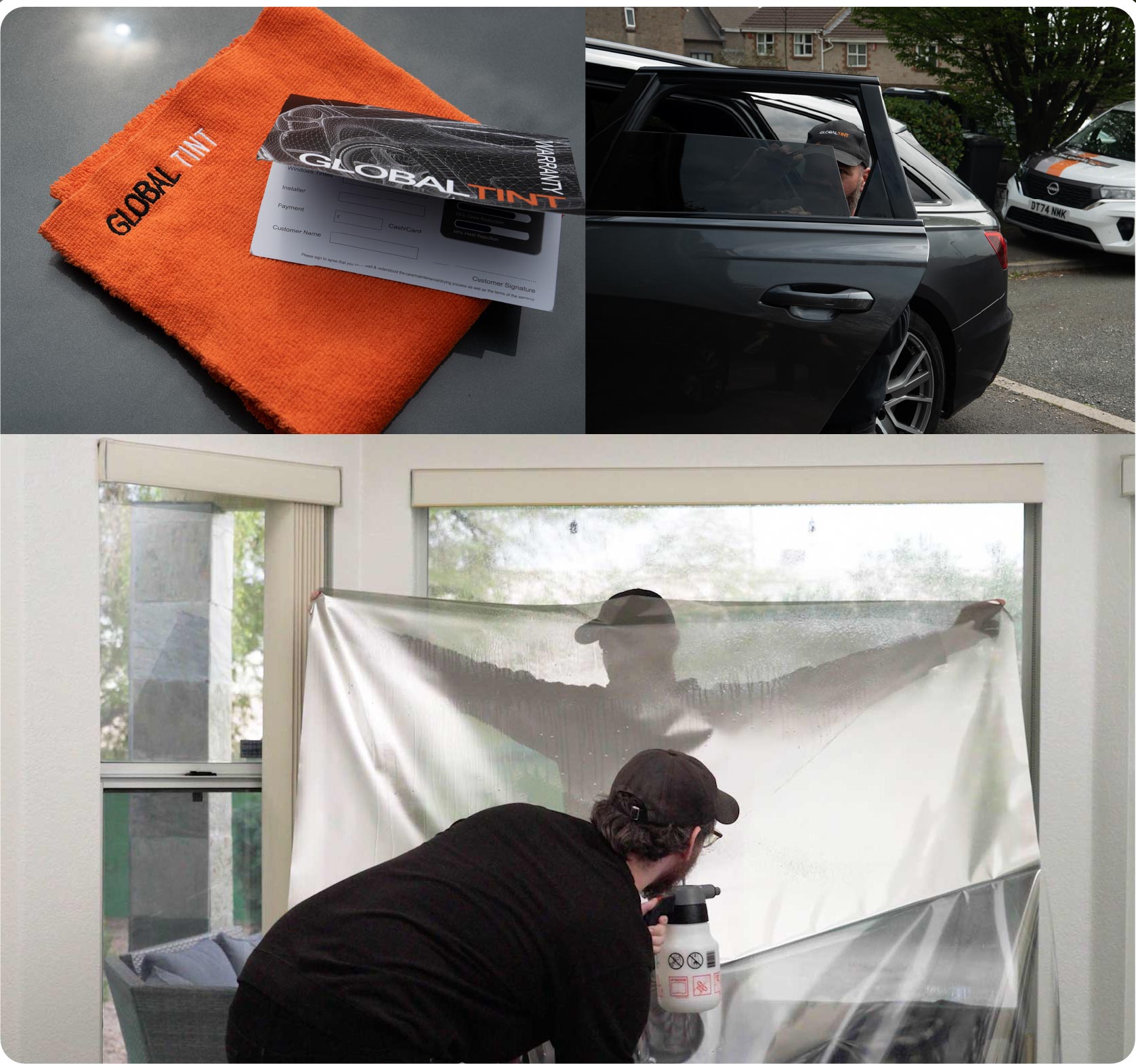 Global Tint fitting window film