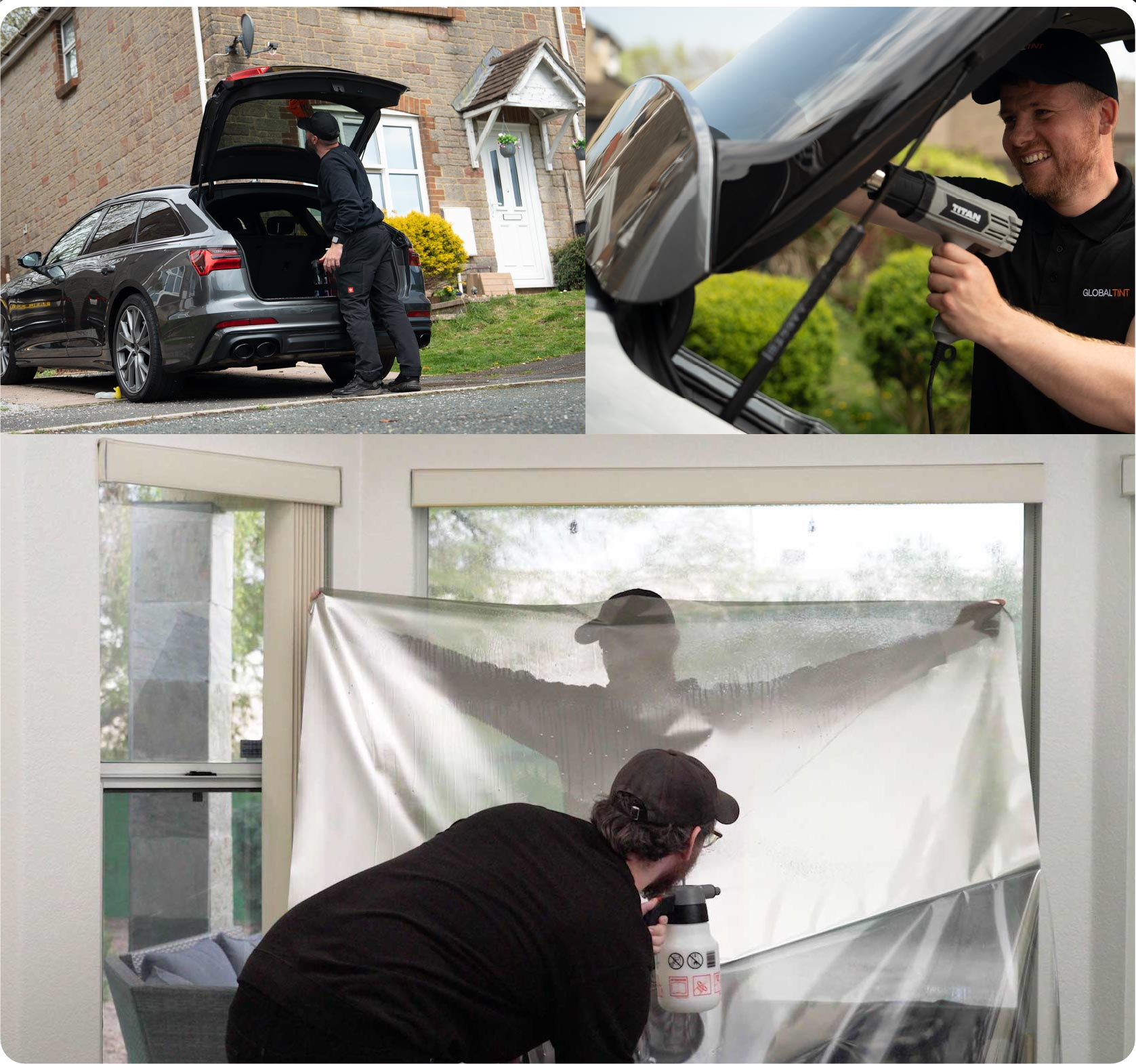 Global Tint fitting window film