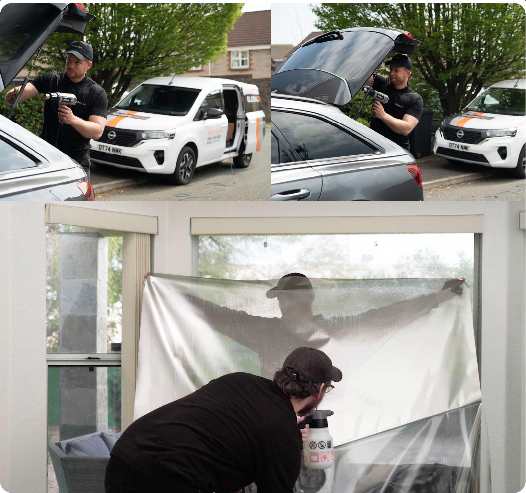Global Tint fitting window film