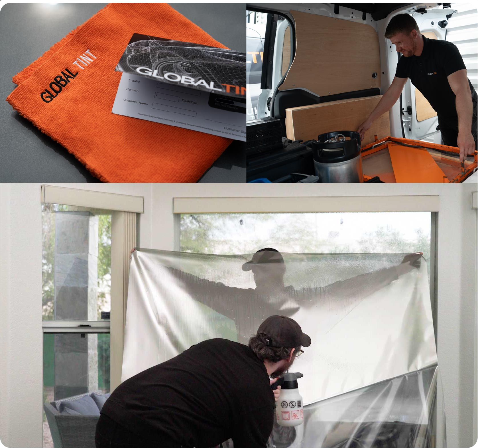 Global Tint fitting window film