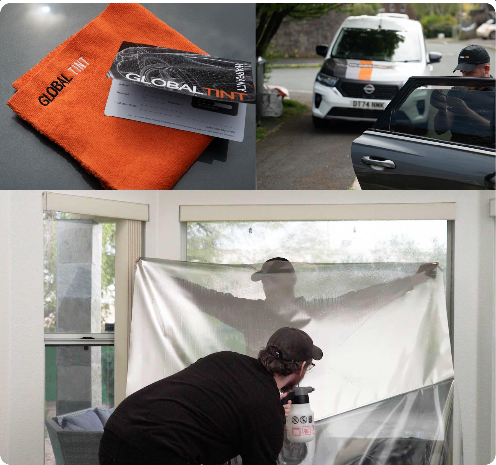 Global Tint fitting window film