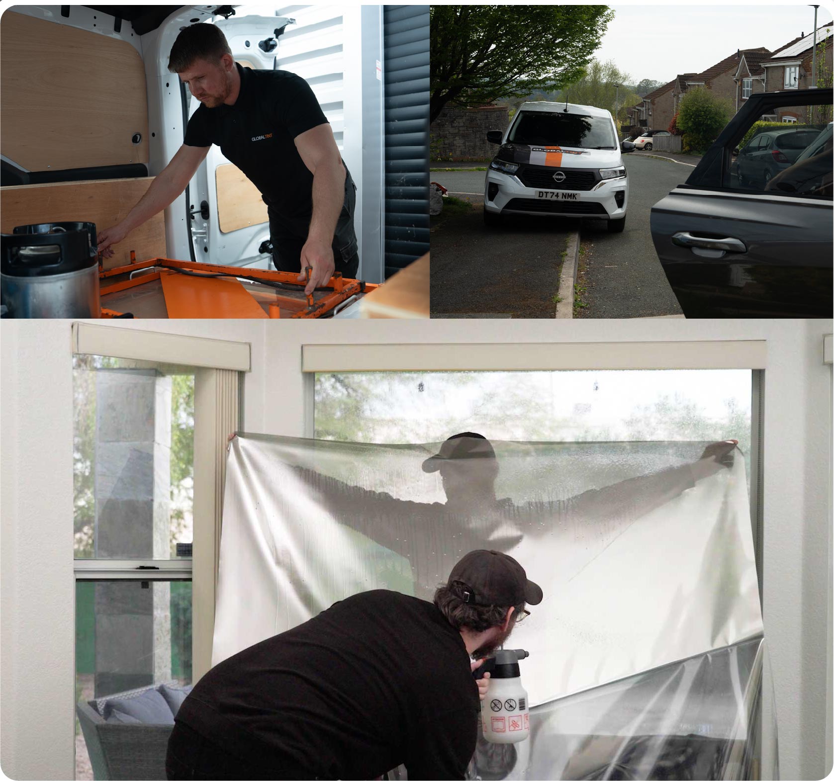 Global Tint fitting window film