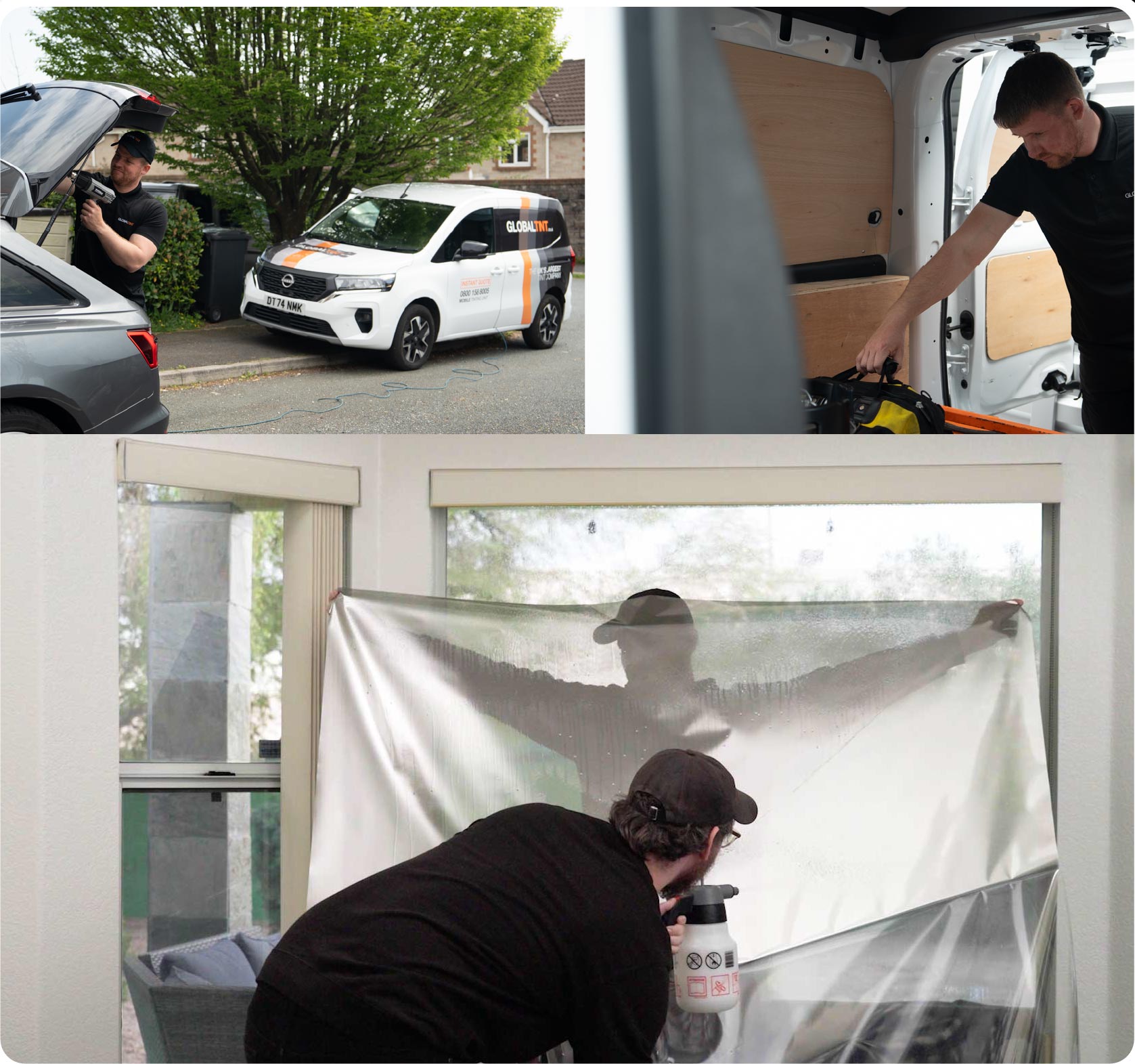 Global Tint fitting window film