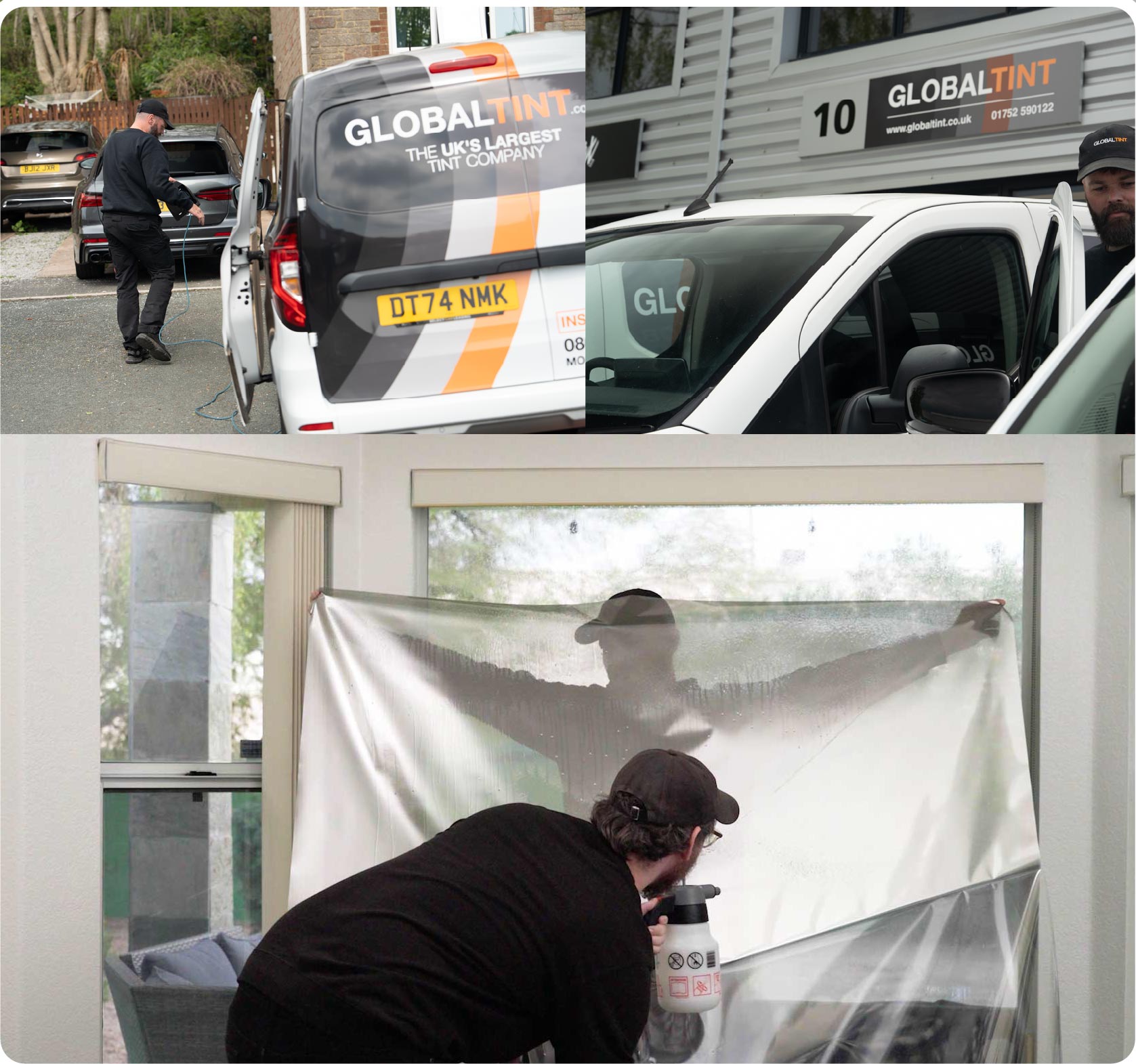 Global Tint fitting window film