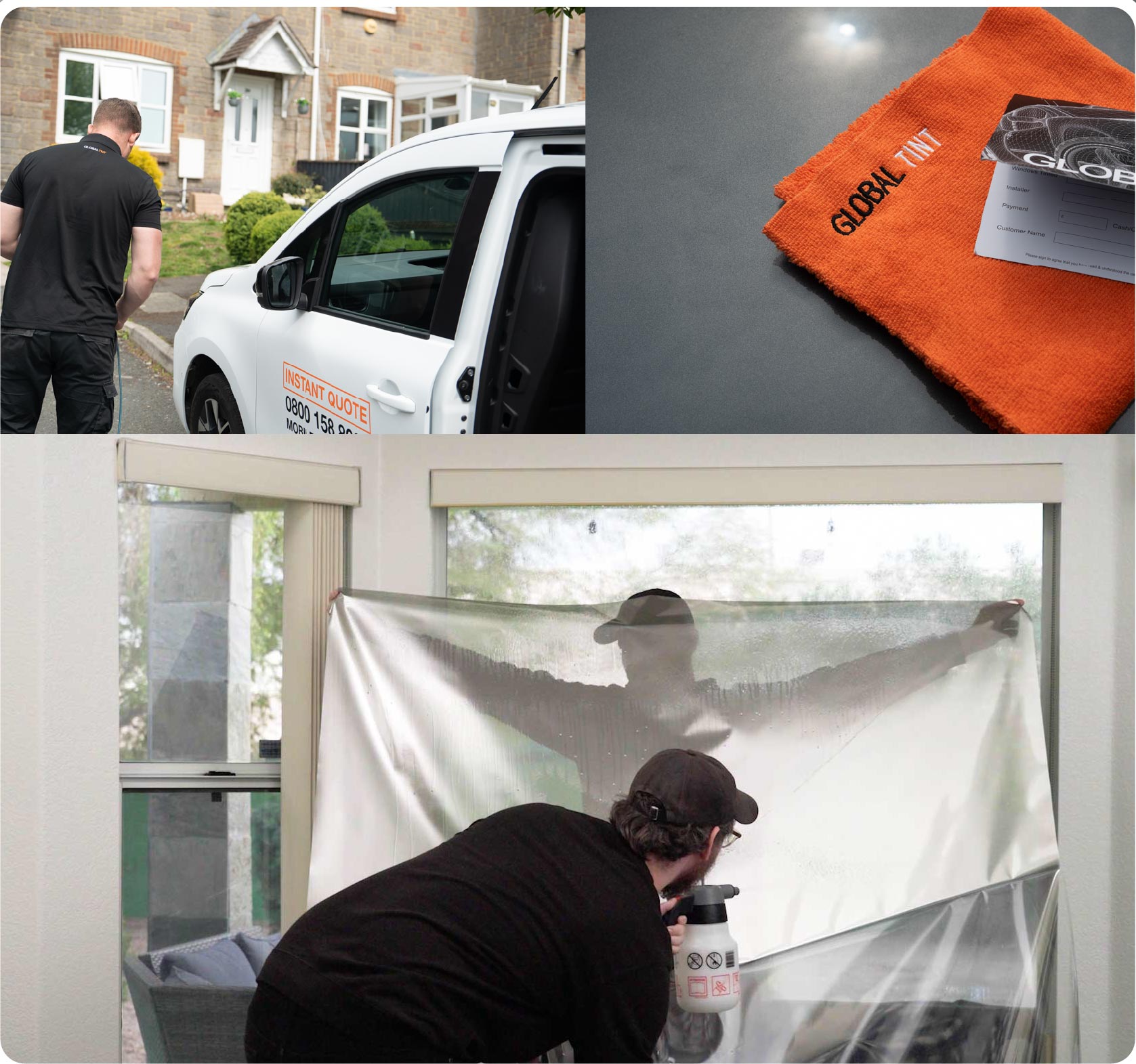 Global Tint fitting window film