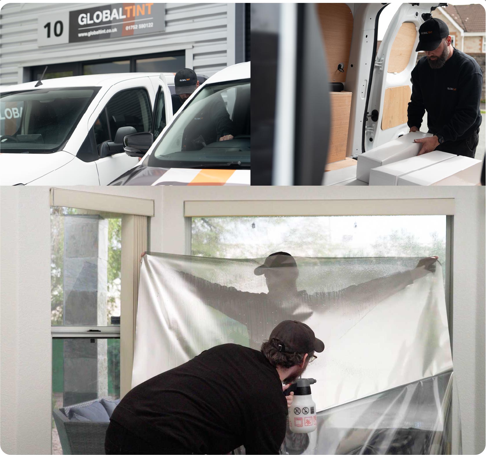 Global Tint fitting window film