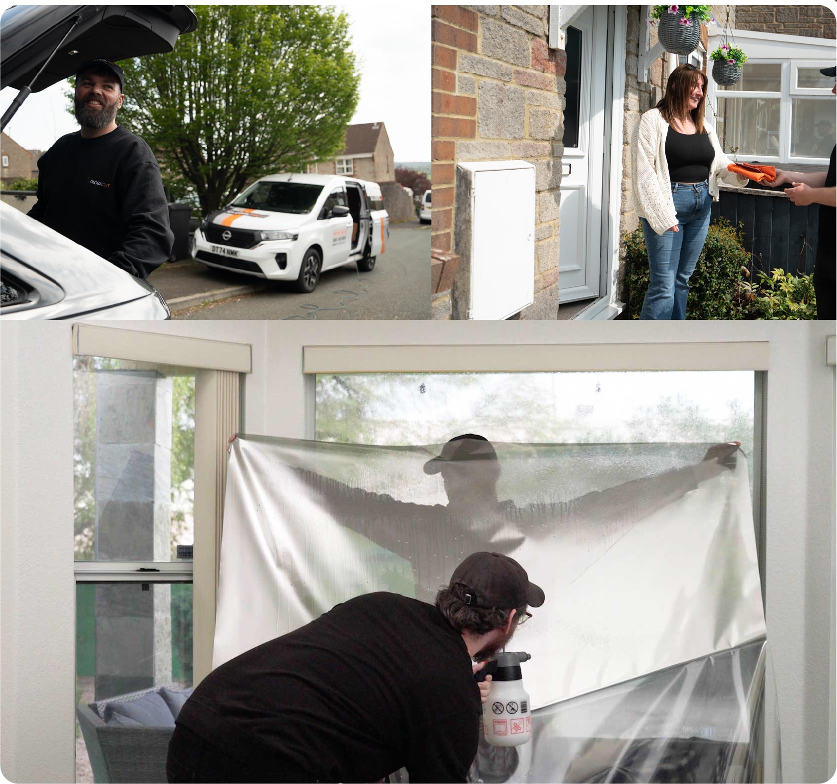 Global Tint fitting window film