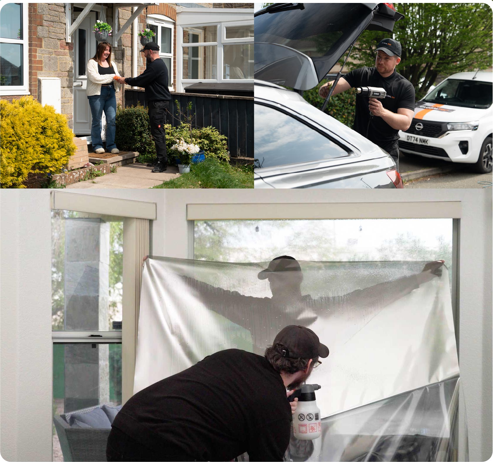 Global Tint fitting window film