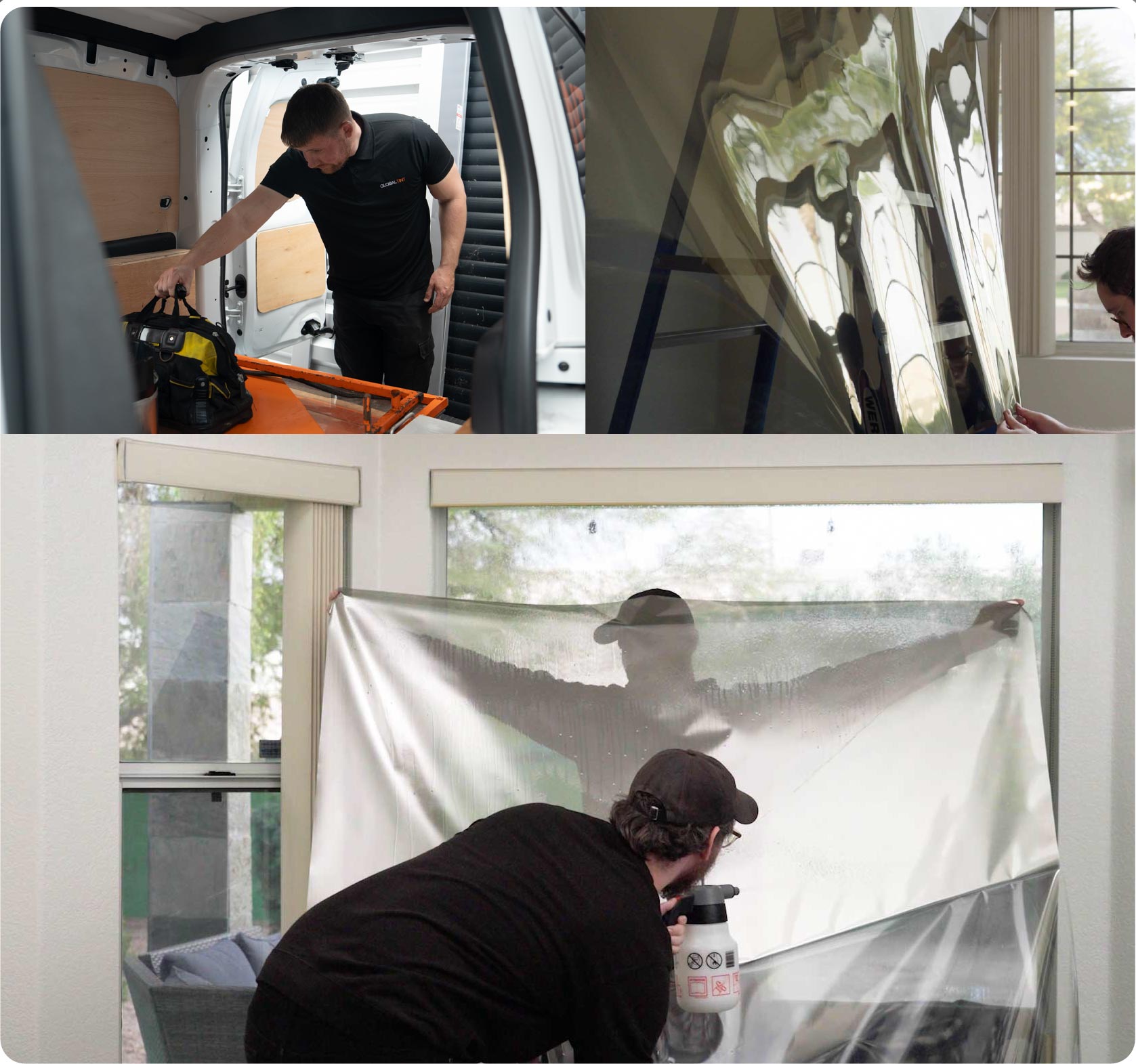 Global Tint fitting window film