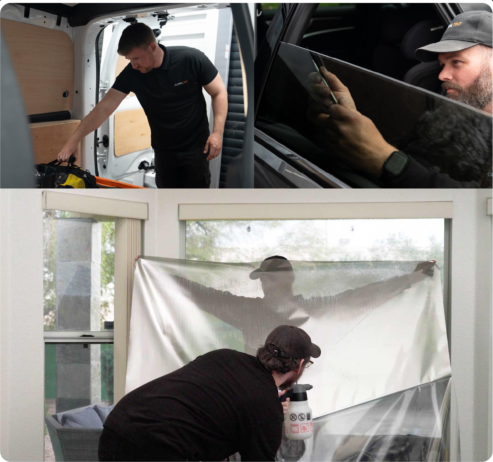 Global Tint fitting window film
