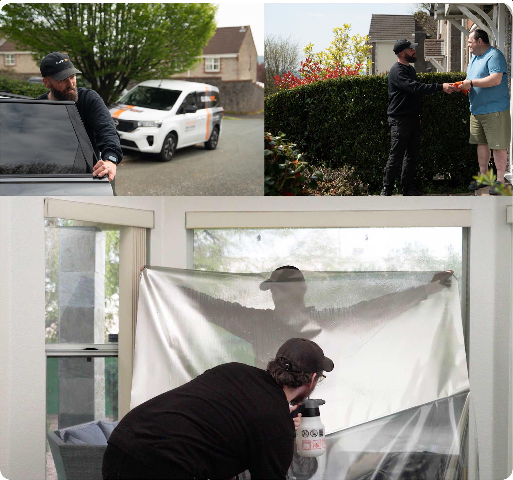 Global Tint fitting window film