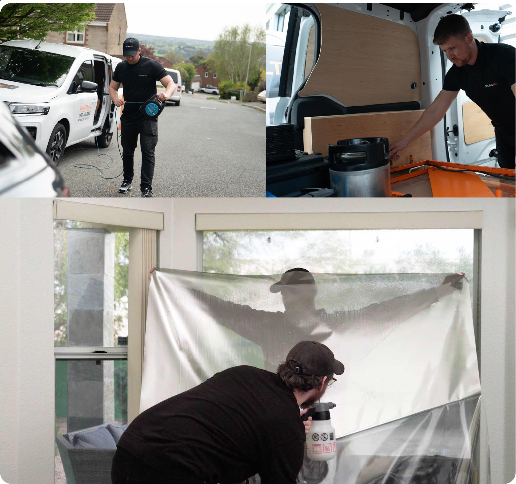 Global Tint fitting window film