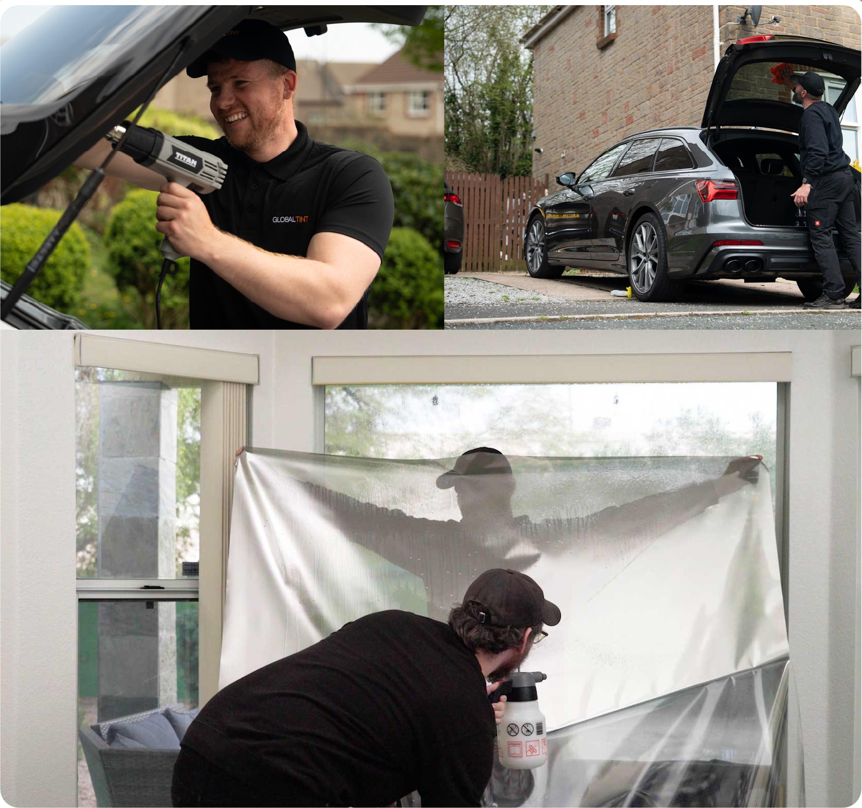 Global Tint fitting window film