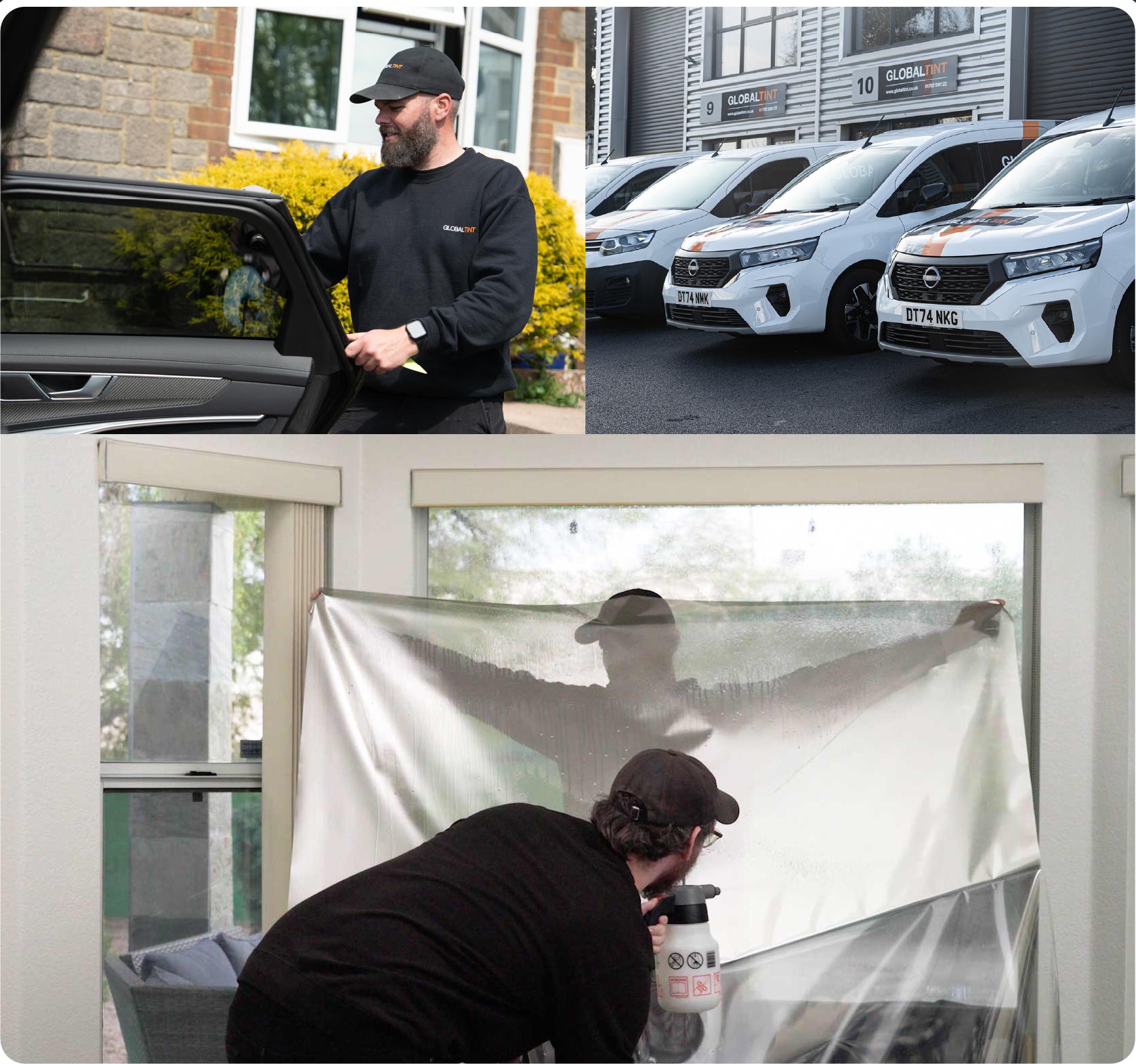 Global Tint fitting window film