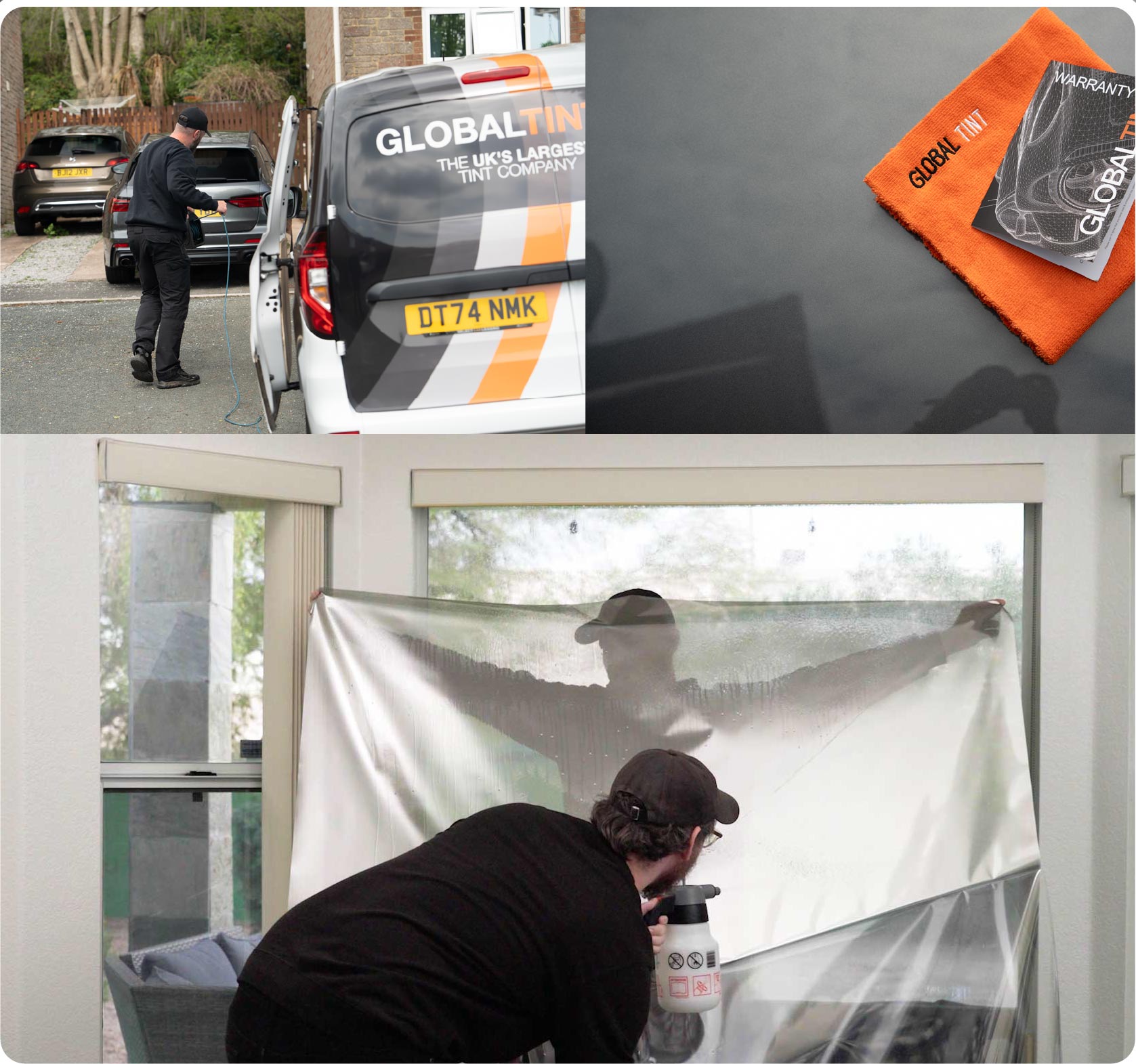 Global Tint fitting window film