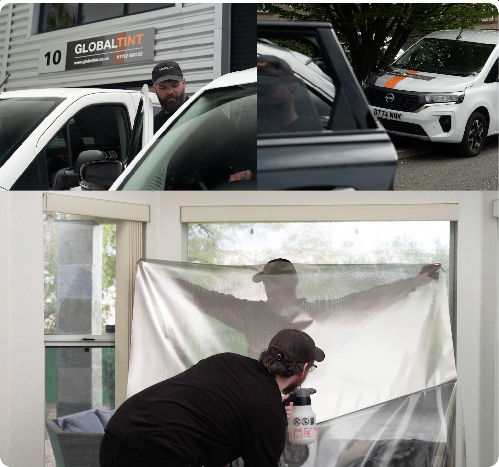 Global Tint fitting window film