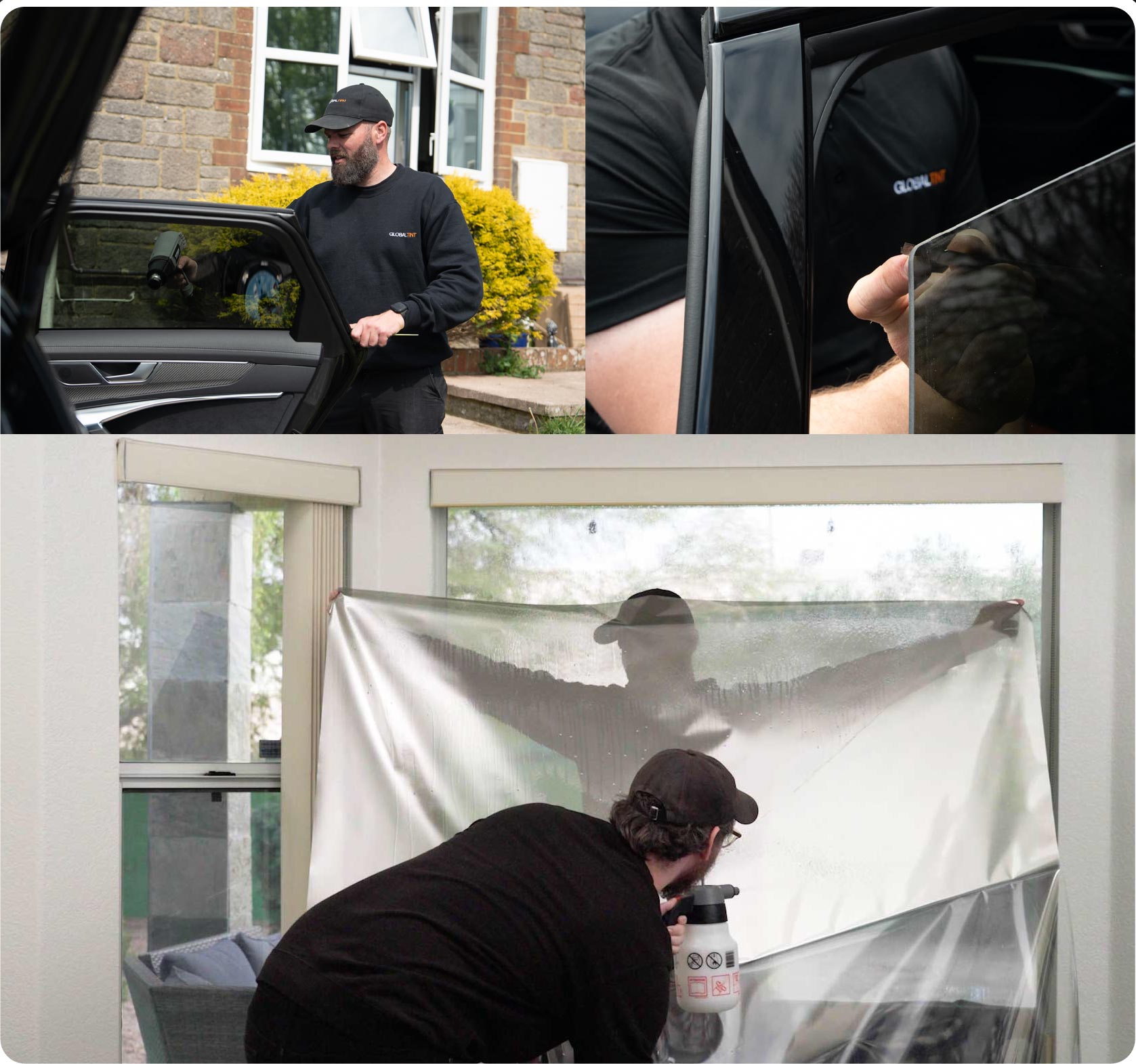 Global Tint fitting window film
