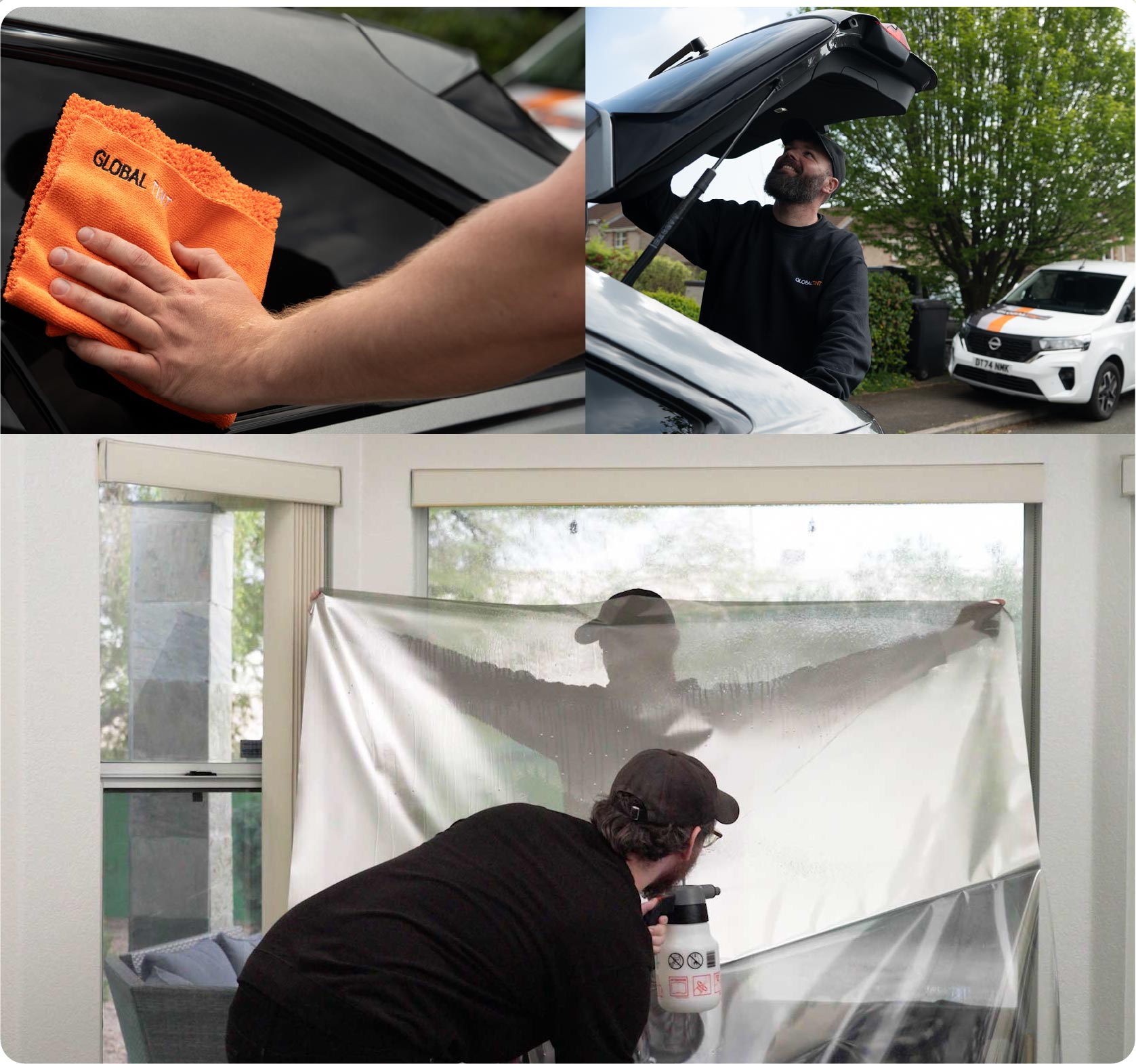 Global Tint fitting window film