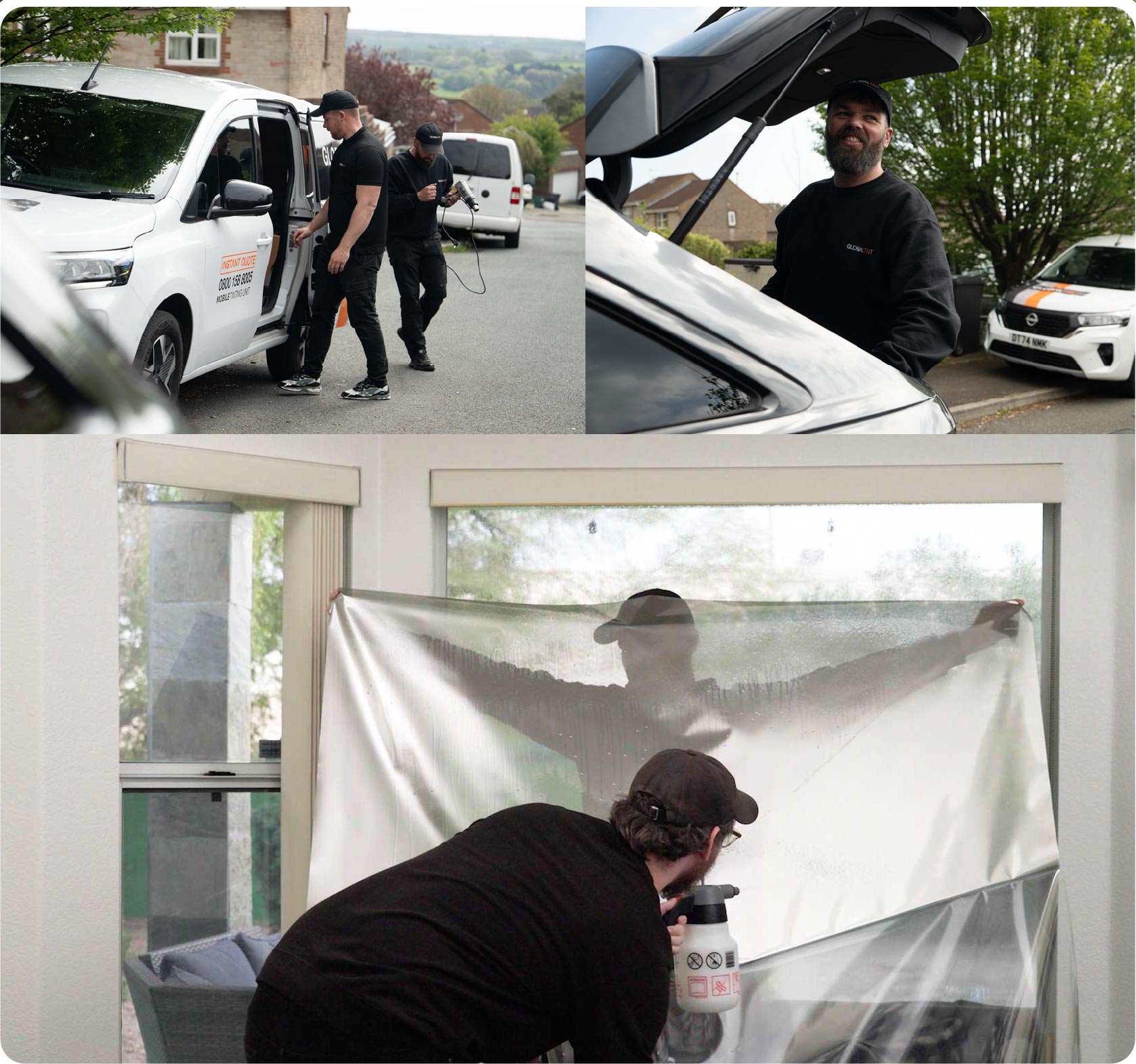 Global Tint fitting window film