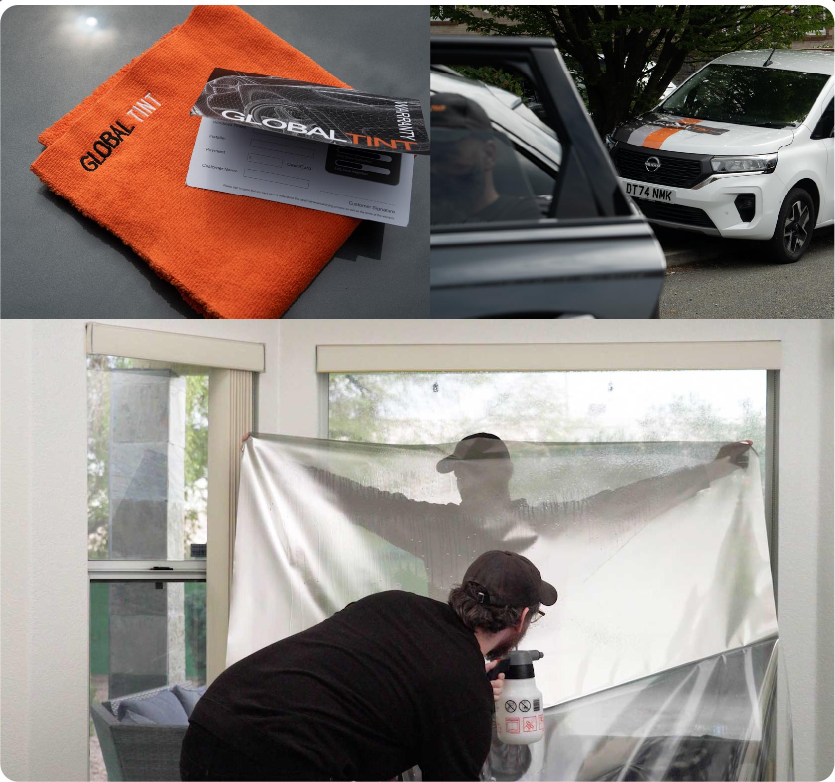 Global Tint fitting window film