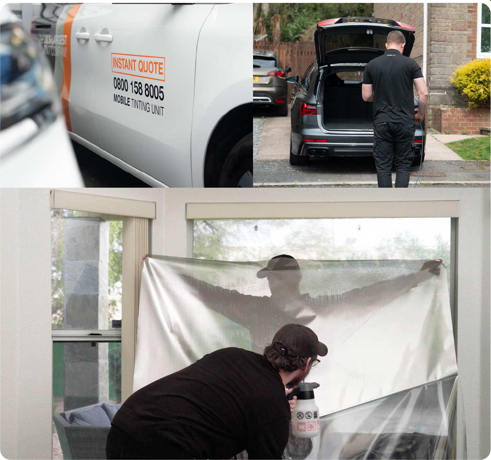 Global Tint fitting window film