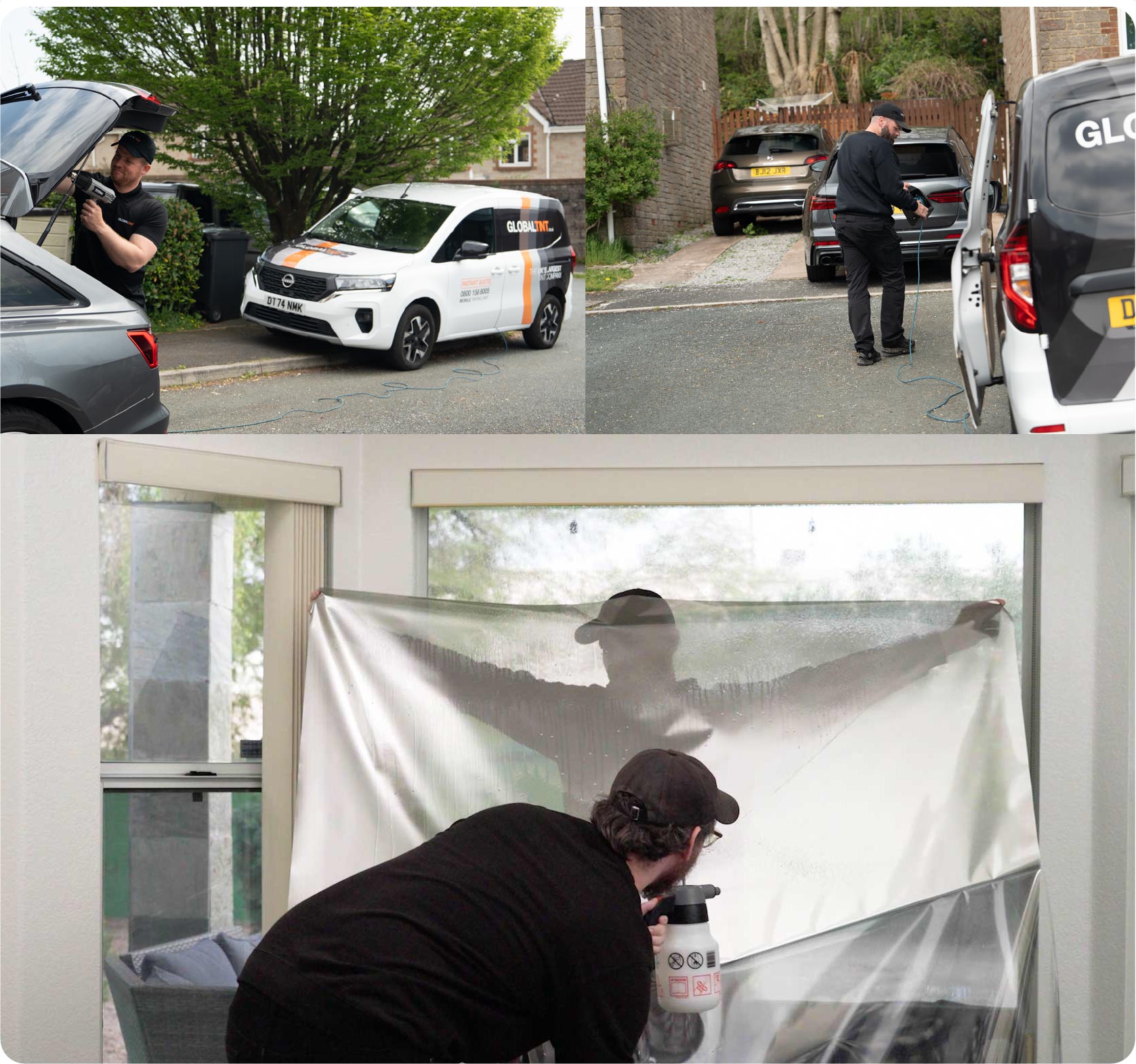 Global Tint fitting window film