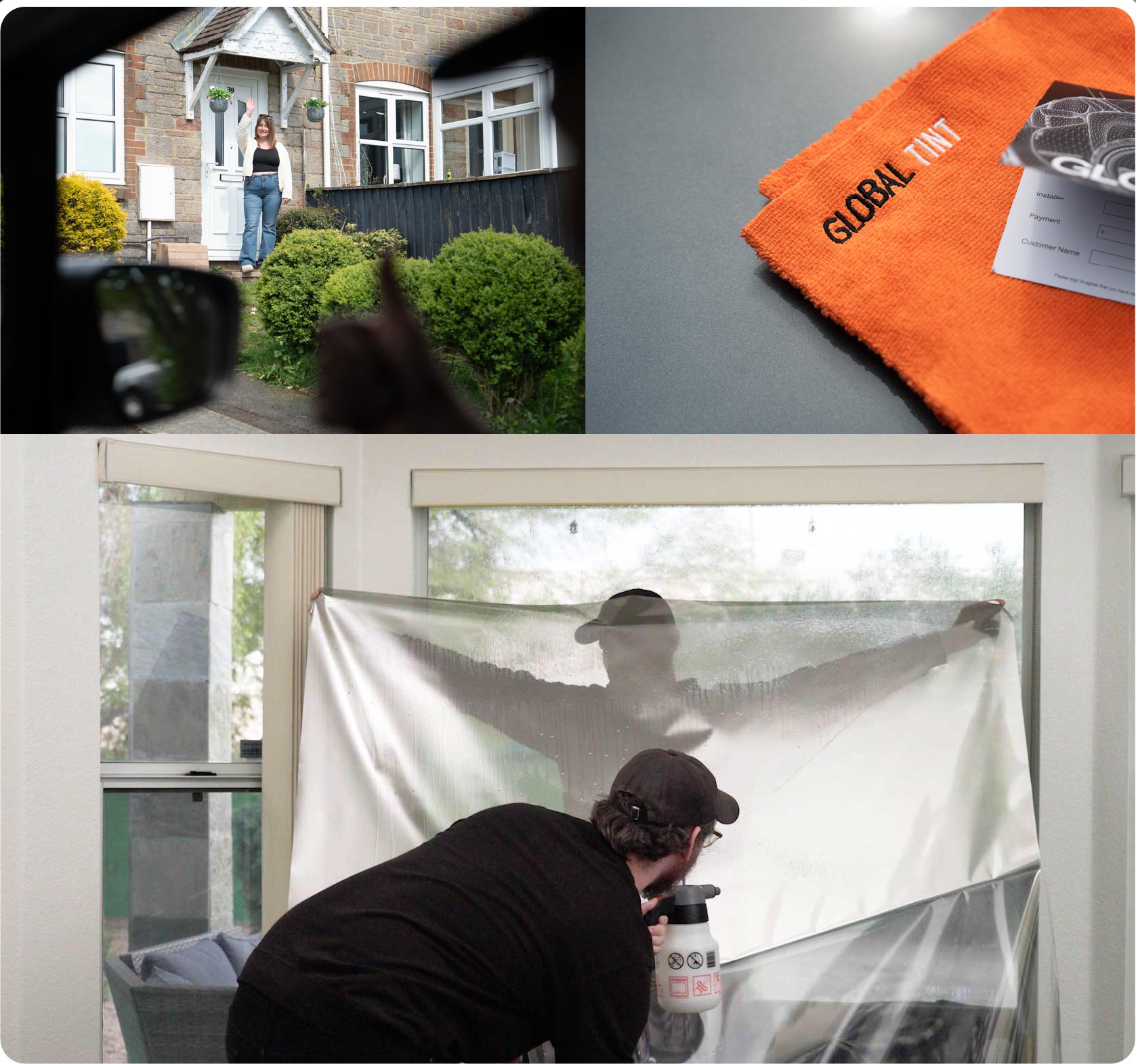 Global Tint fitting window film