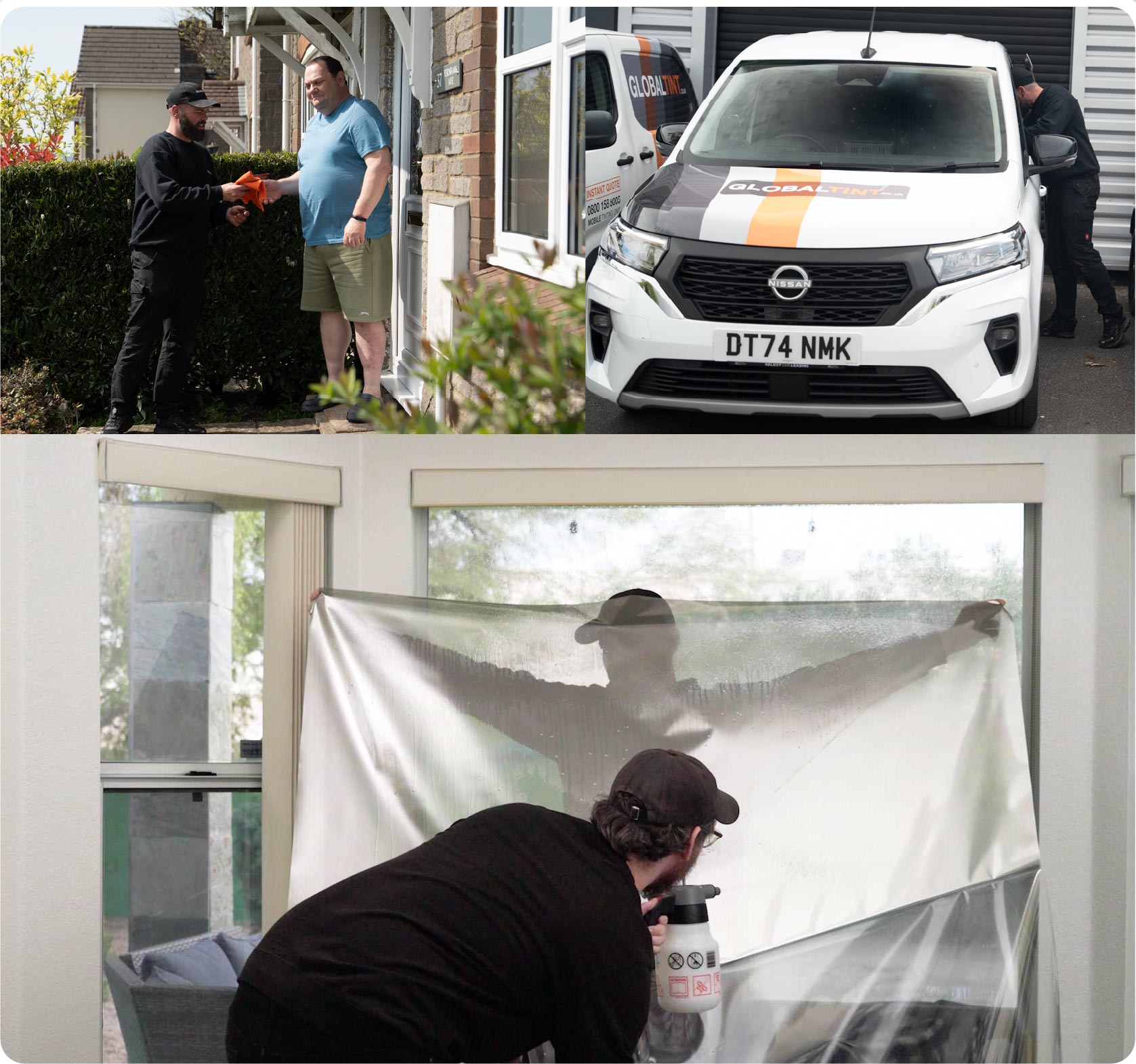 Global Tint fitting window film