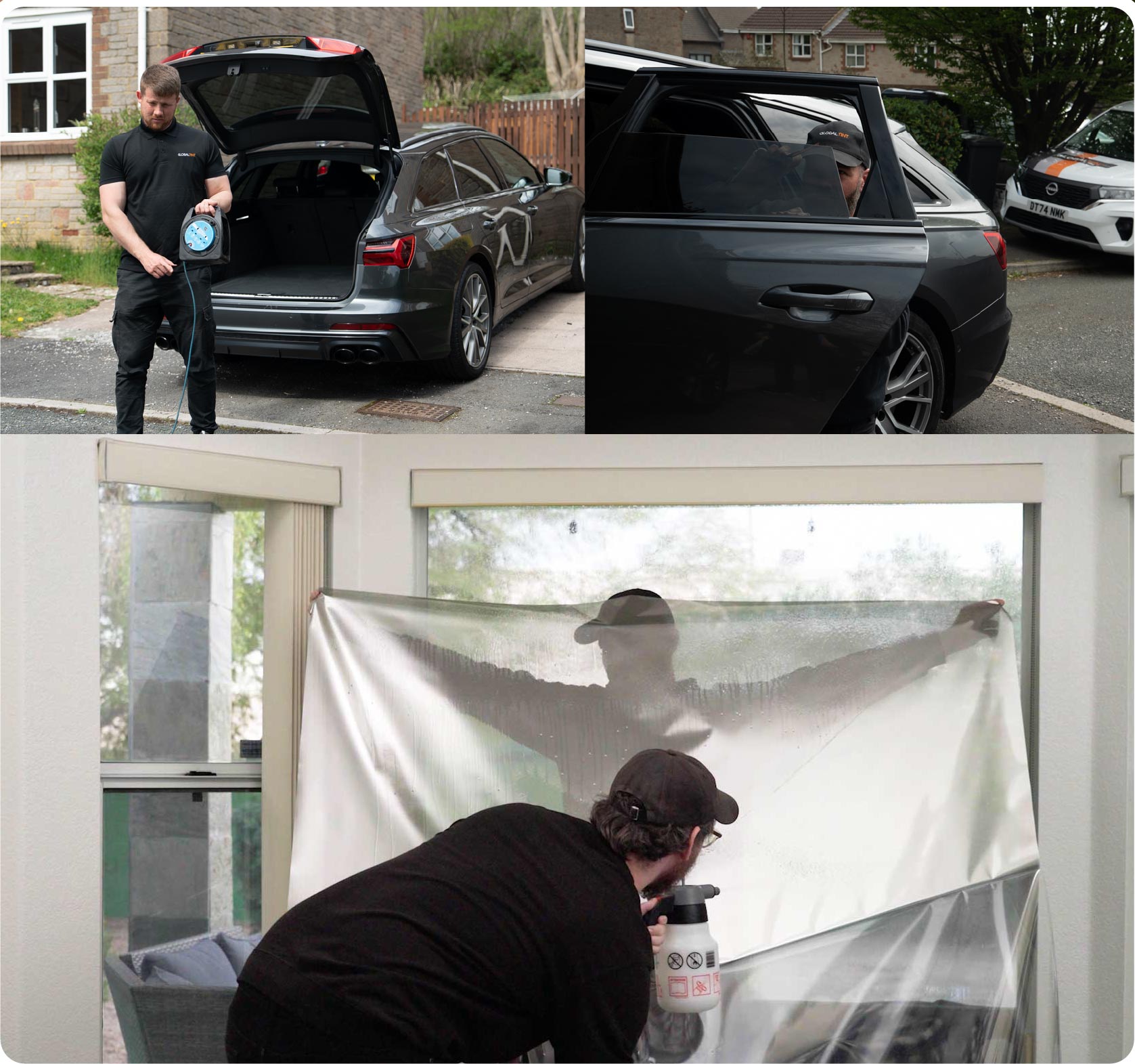 Global Tint fitting window film