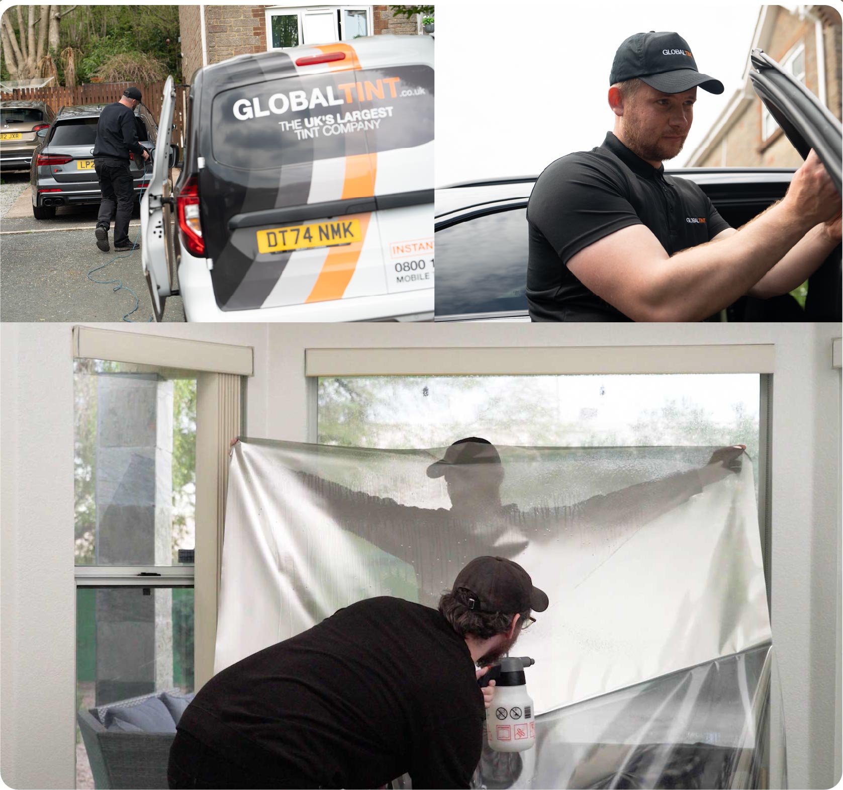 Global Tint fitting window film