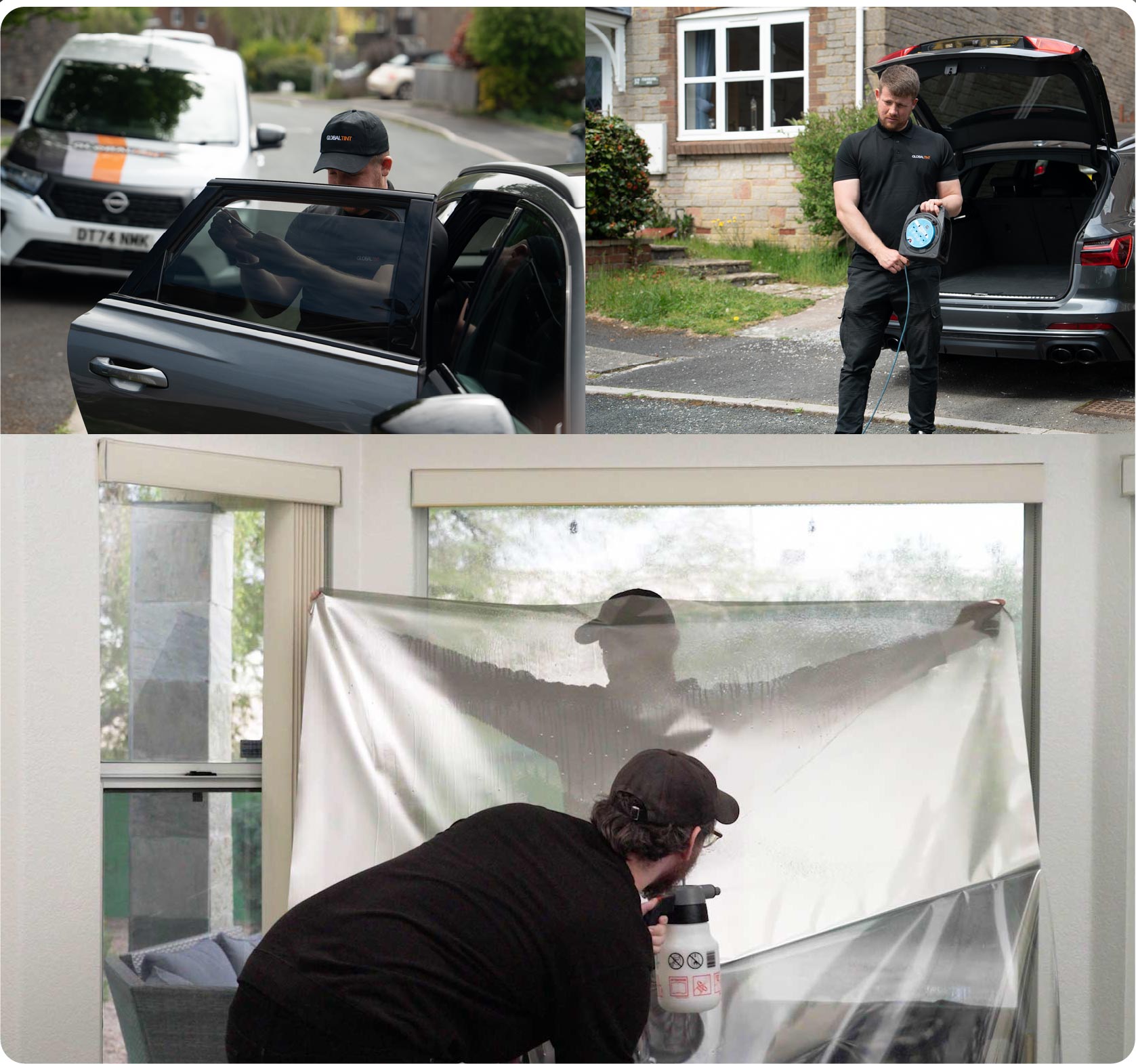 Global Tint fitting window film