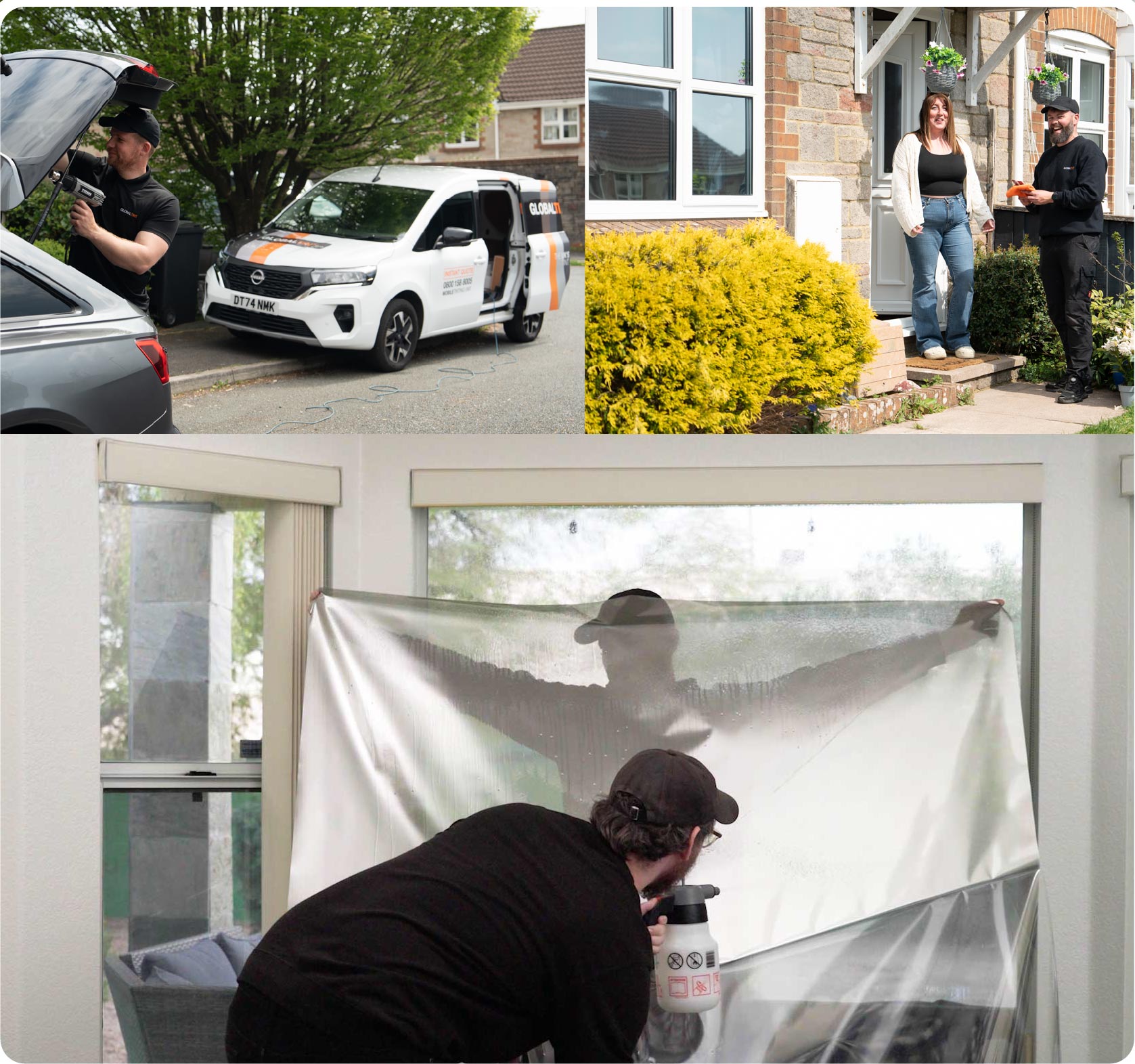 Global Tint fitting window film