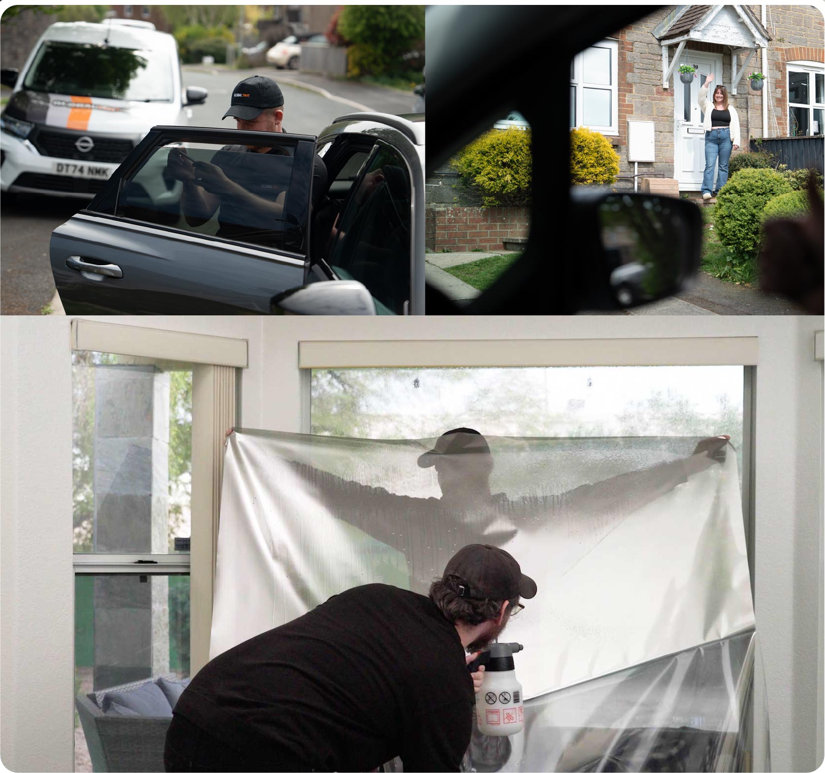 Global Tint fitting window film