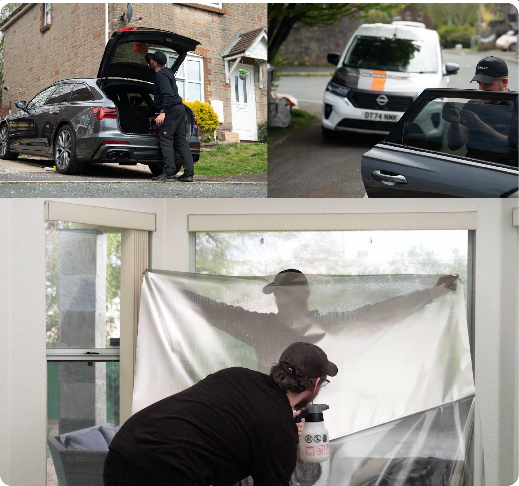 Global Tint fitting window film