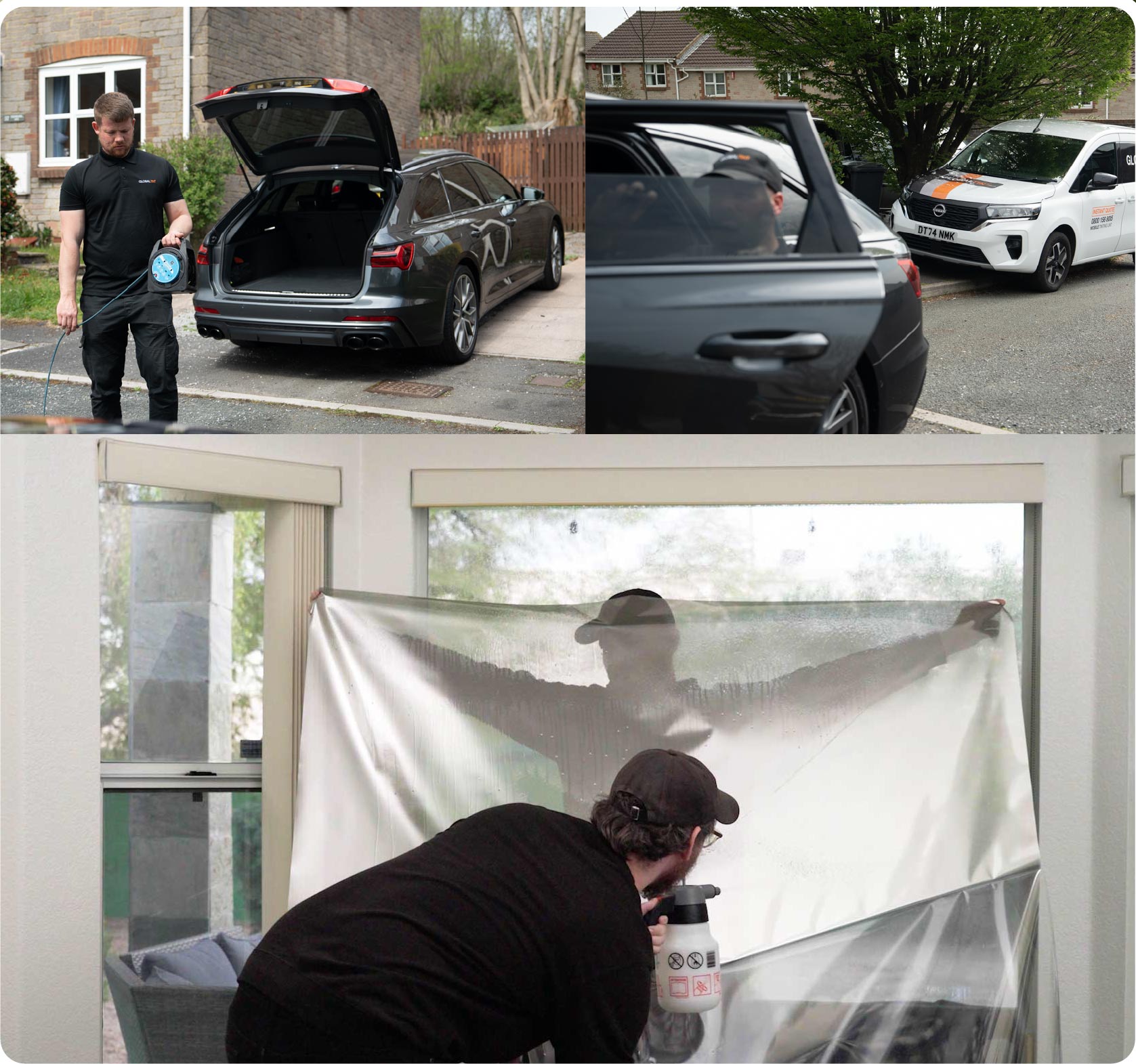 Global Tint fitting window film