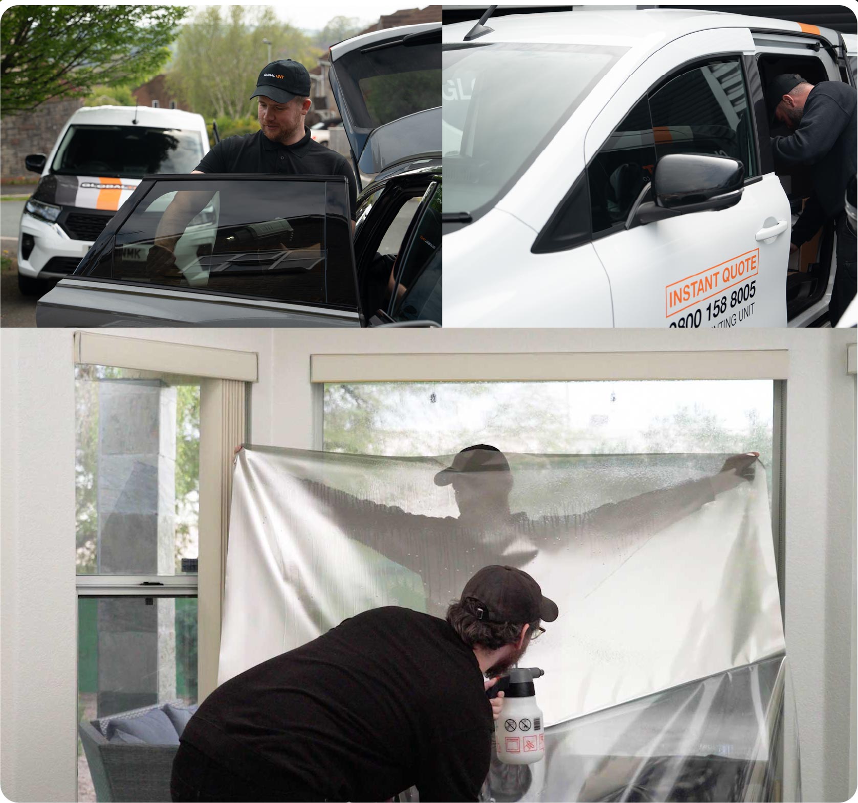 Global Tint fitting window film