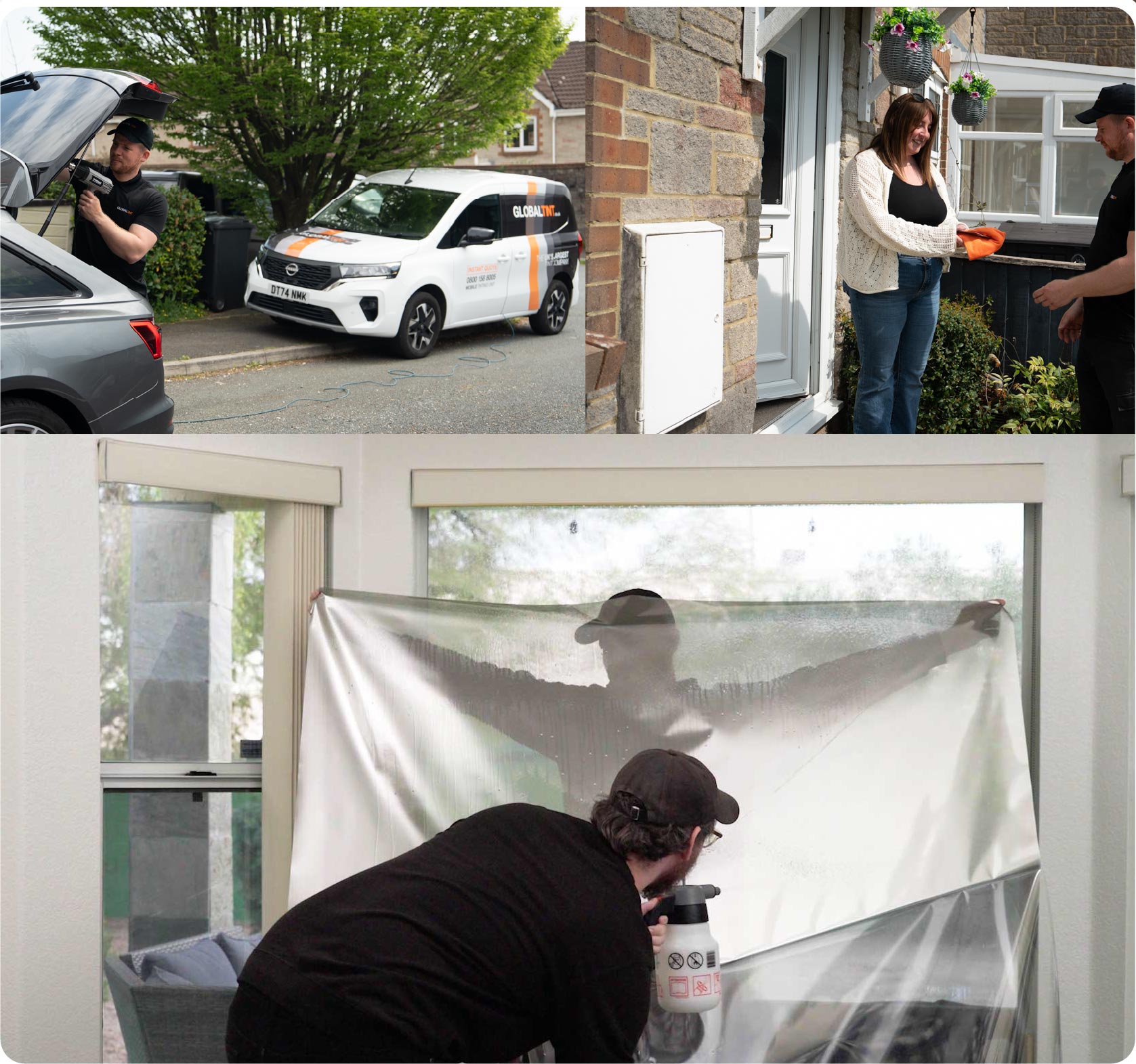 Global Tint fitting window film