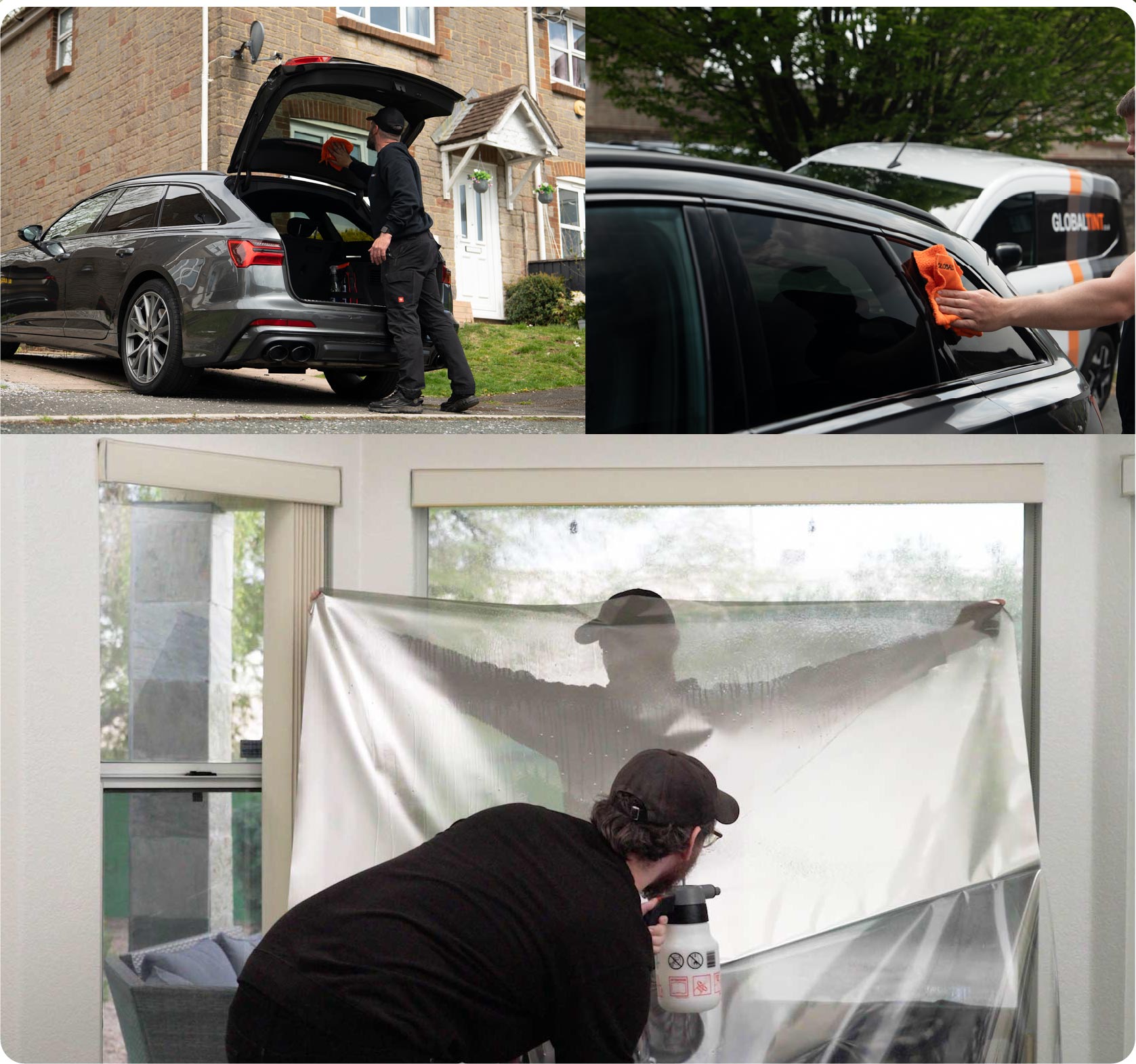 Global Tint fitting window film