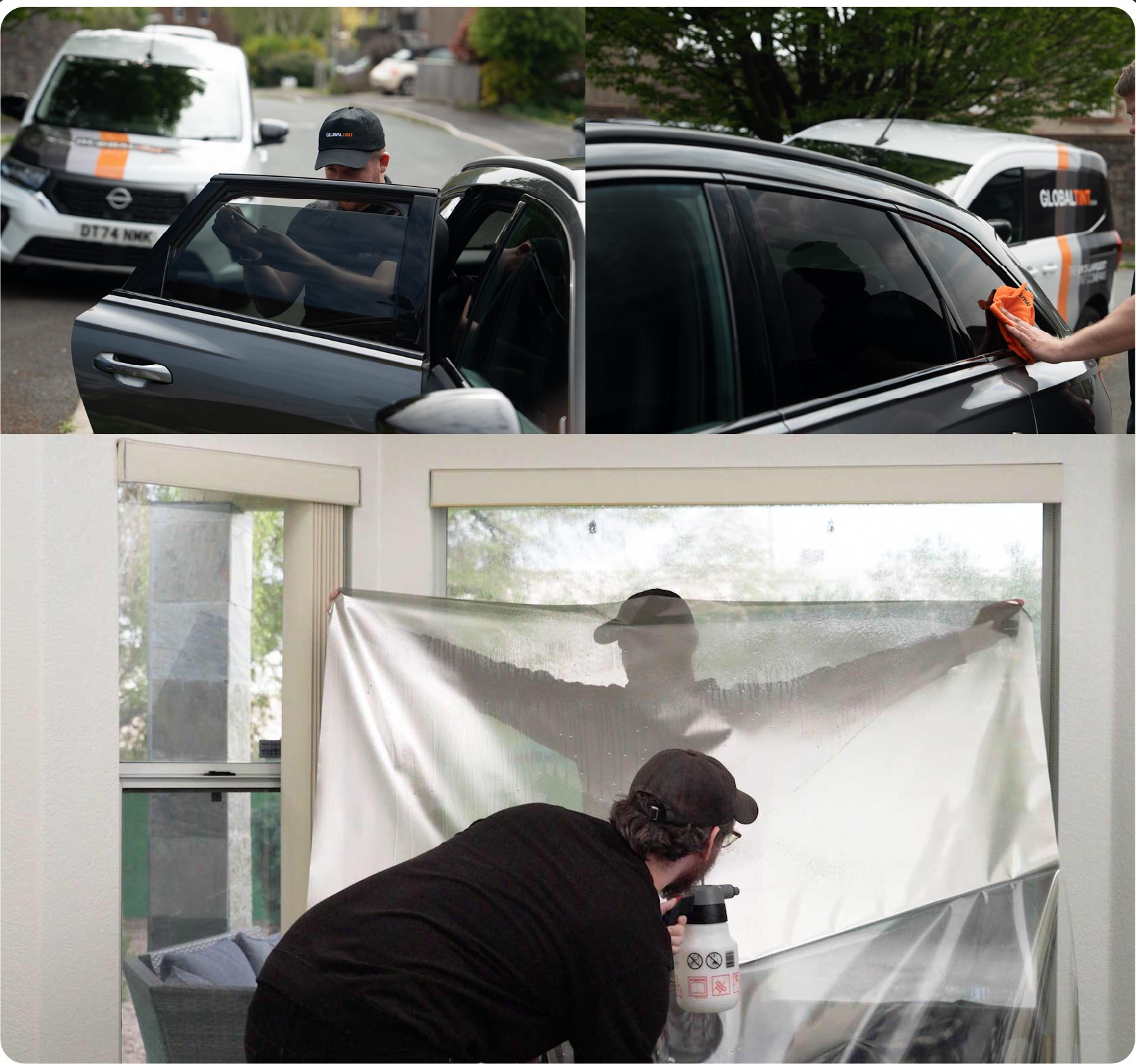 Global Tint fitting window film