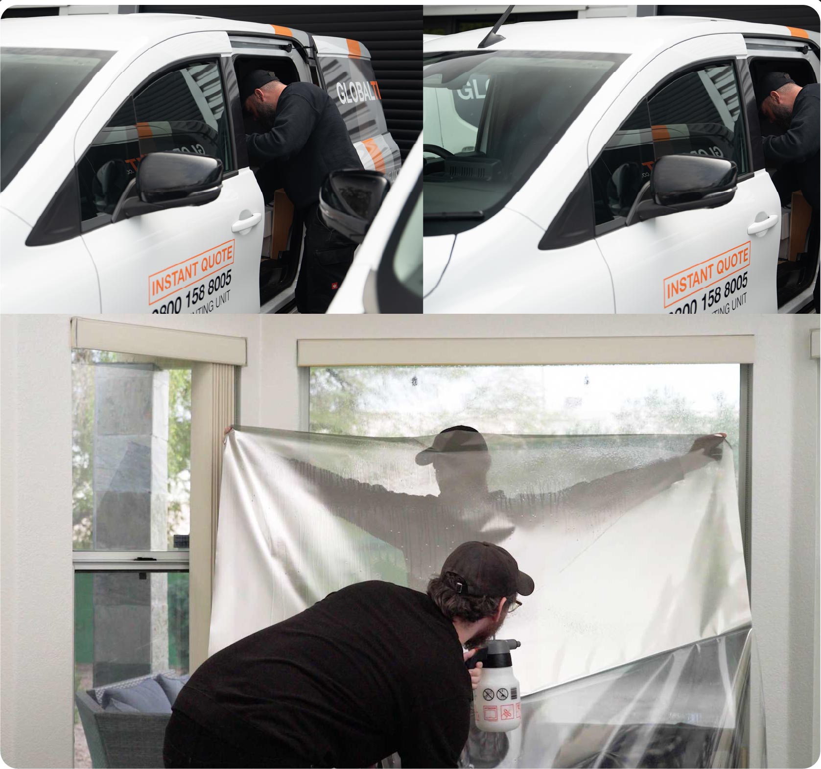 Global Tint fitting window film