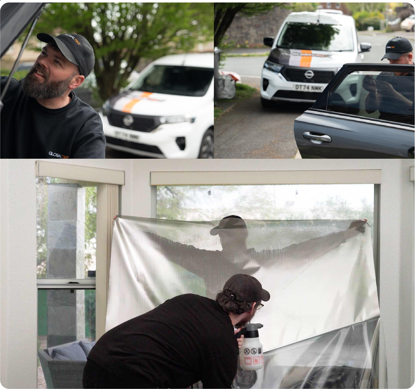 Global Tint fitting window film