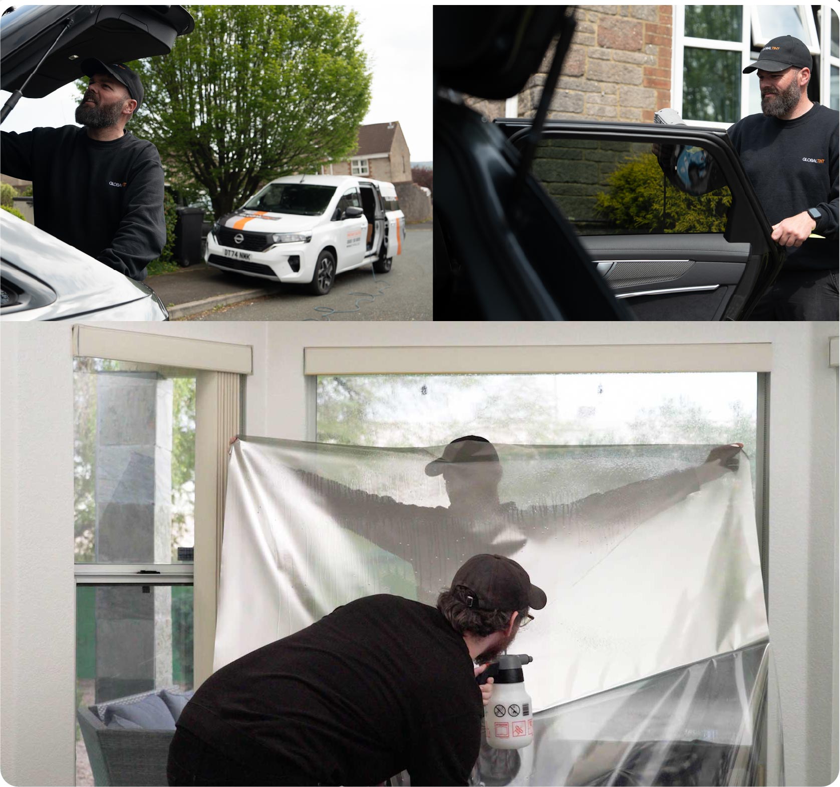 Global Tint fitting window film