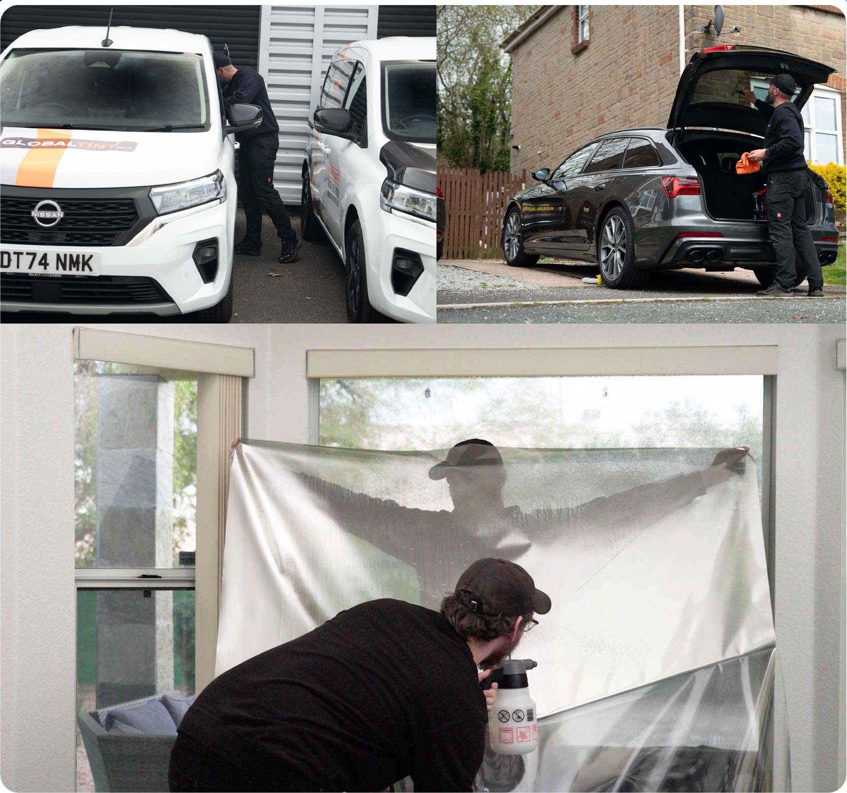 Global Tint fitting window film