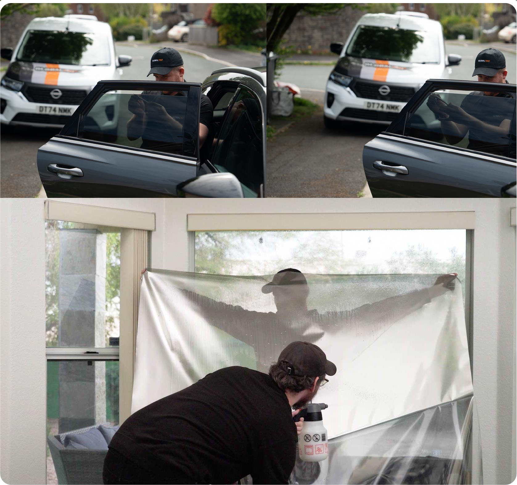 Global Tint fitting window film