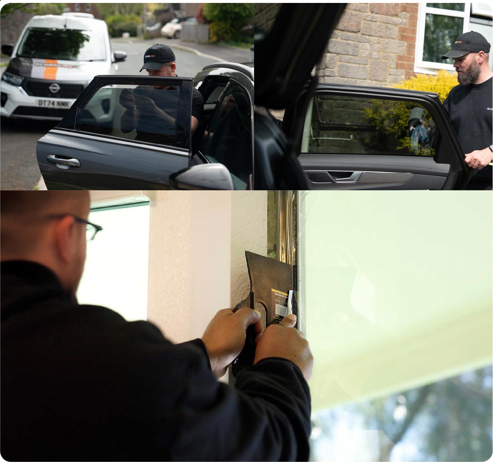 Global Tint fitting window film