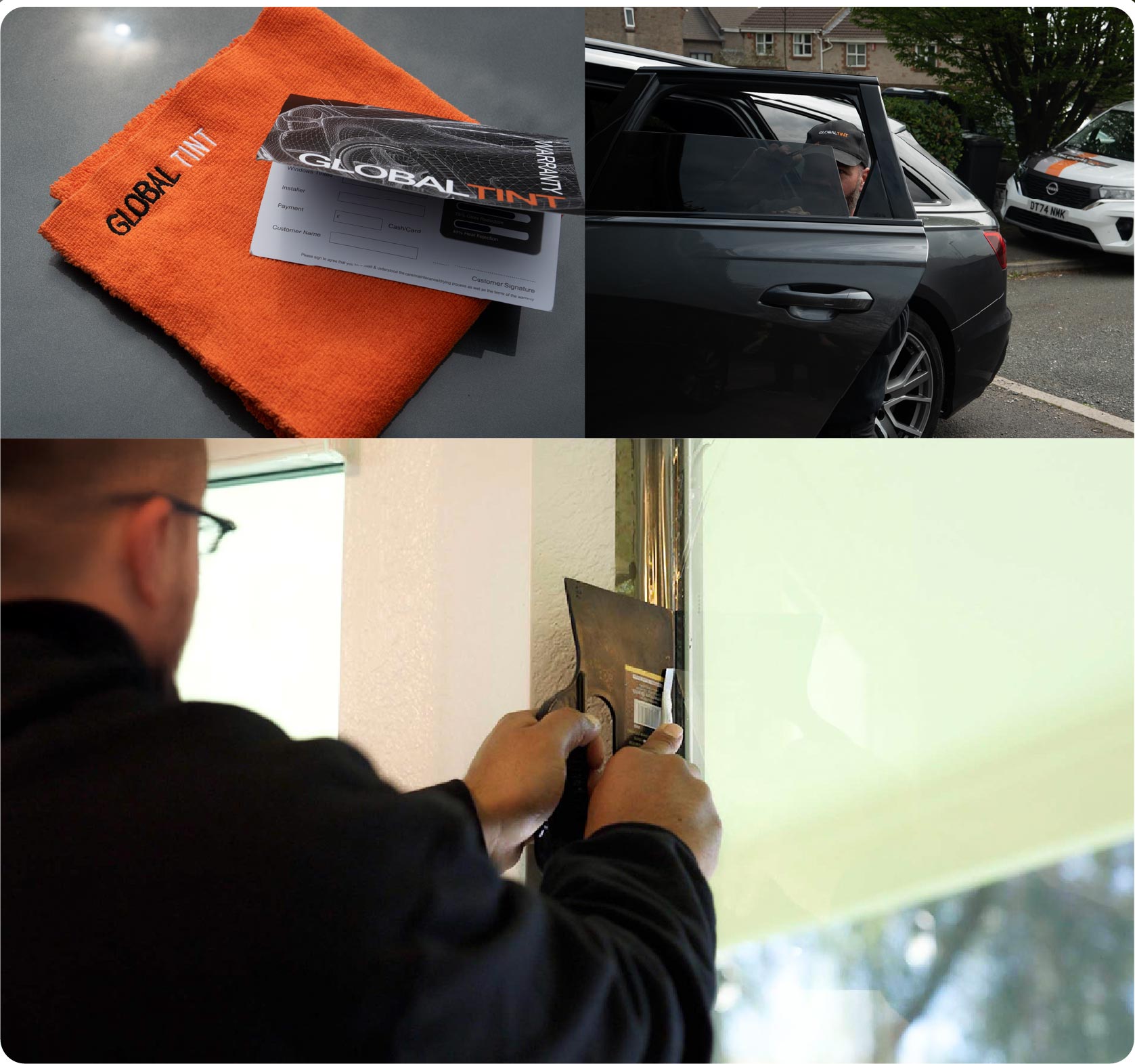 Global Tint fitting window film